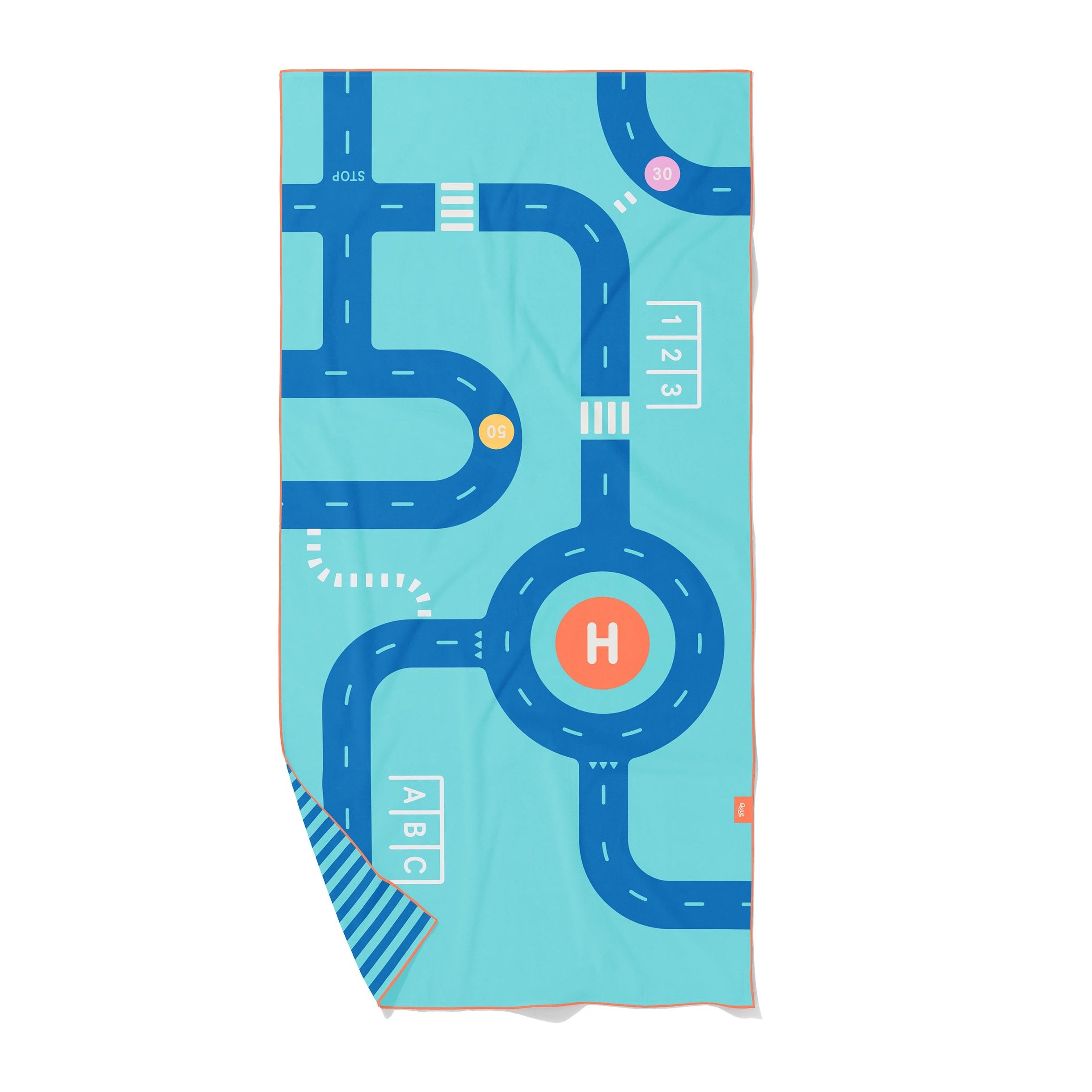 Serviette de plage - Route