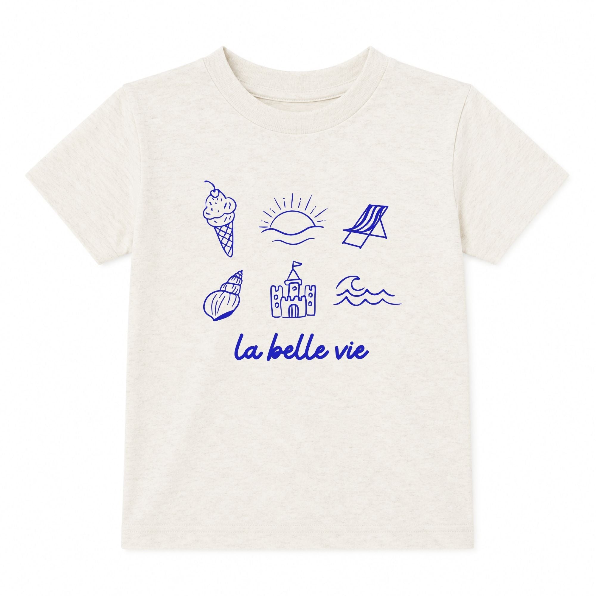 T-shirt bébés et enfants- La vie est belle
