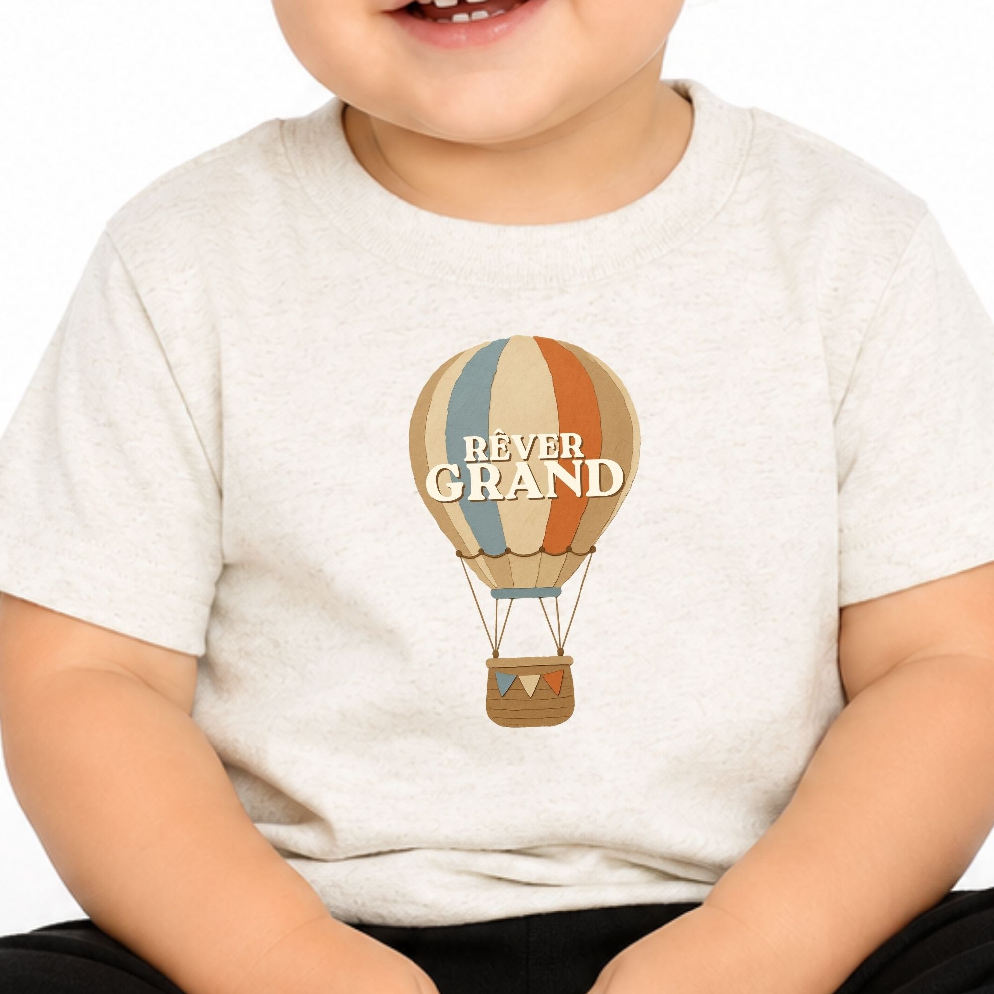 T-shirt bébés et enfants- Rêver grand