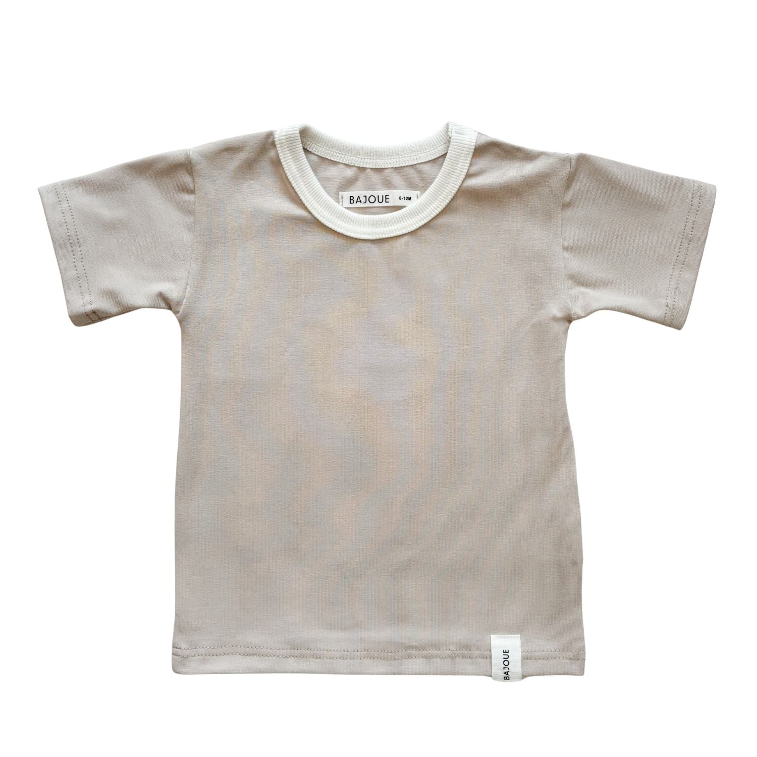 T-shirt coton biologique bébés et enfant - Avoine