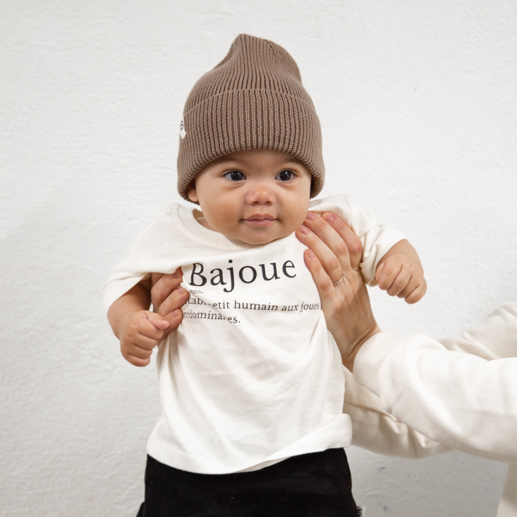 T-shirt bébés Définition Bajoue