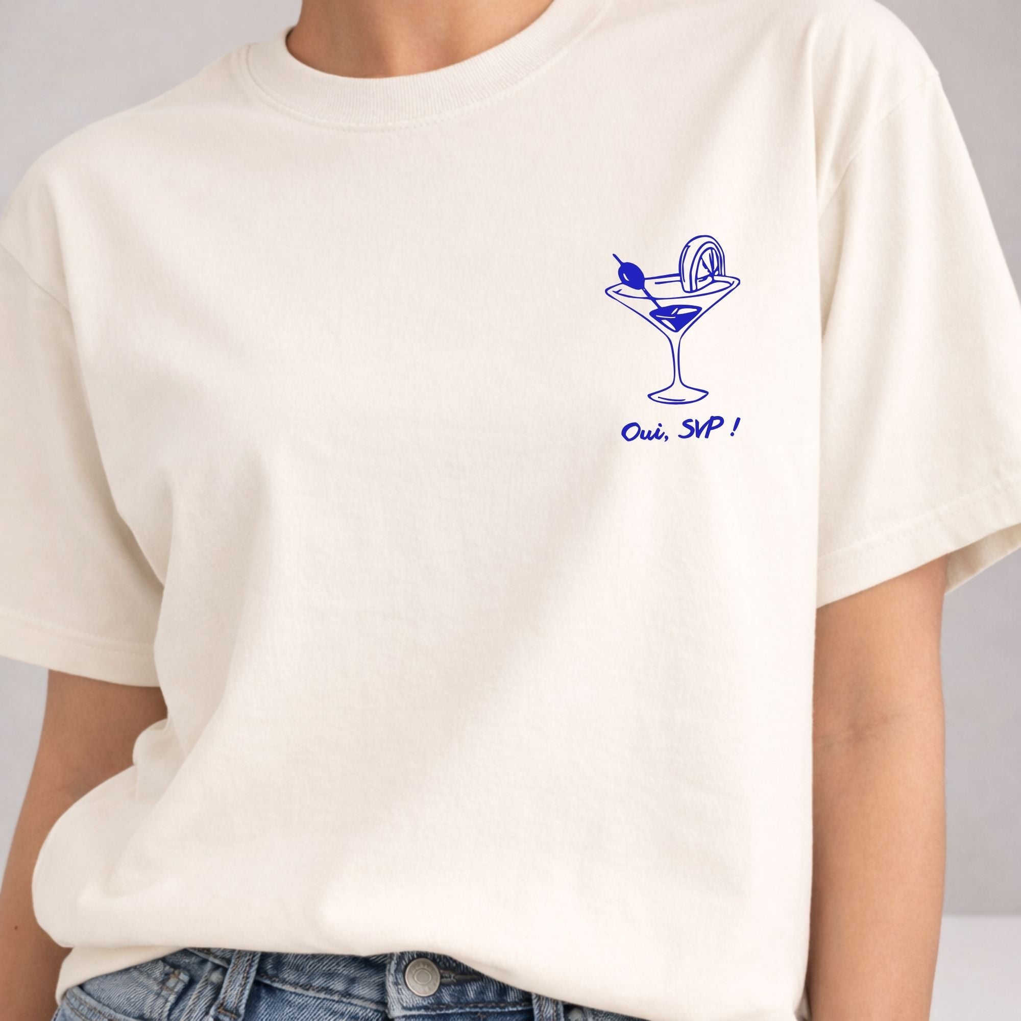 T-shirt pour femmes-Oui, SVP !