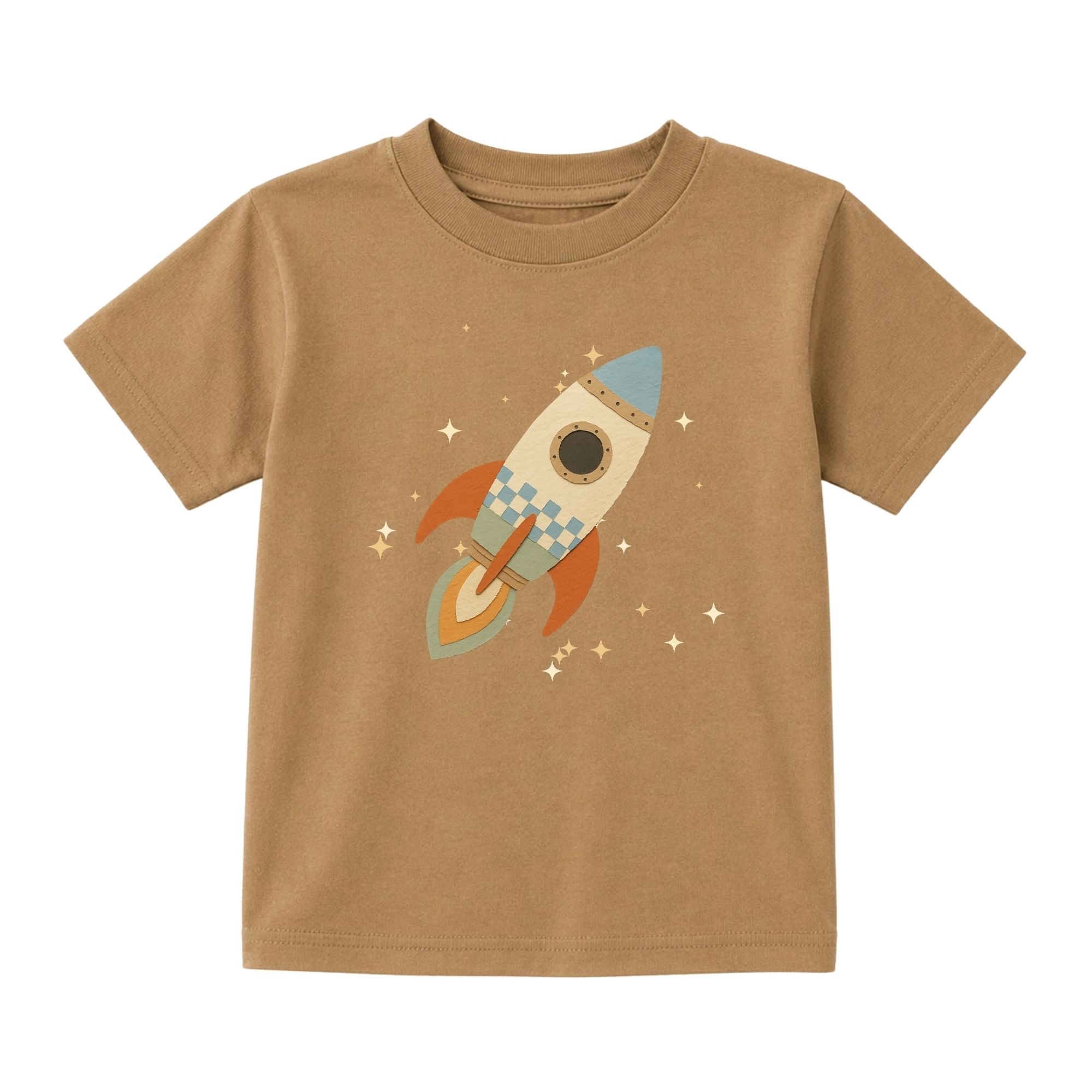 T-shirt bébés et enfants- Fusée