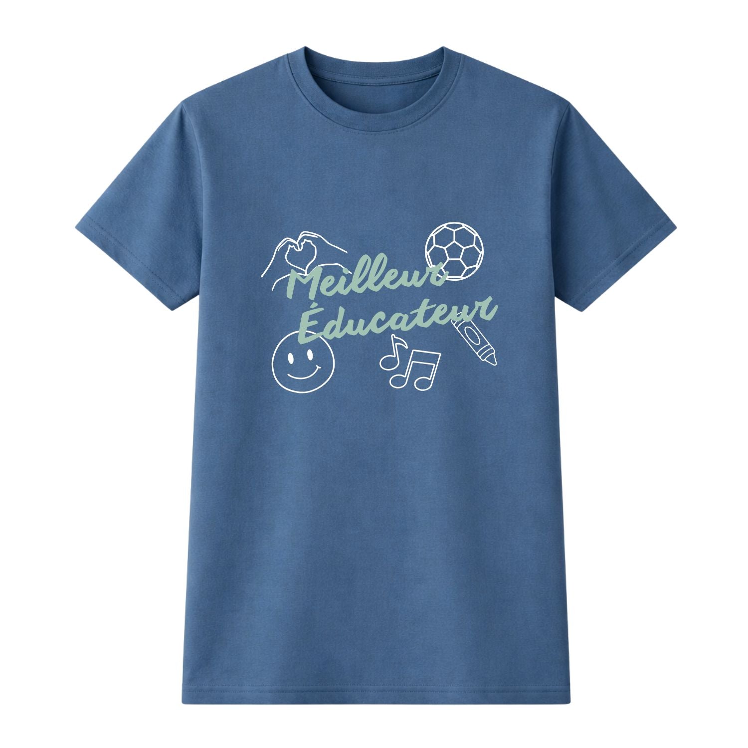 T-shirt pour hommes-Meilleur éducateur