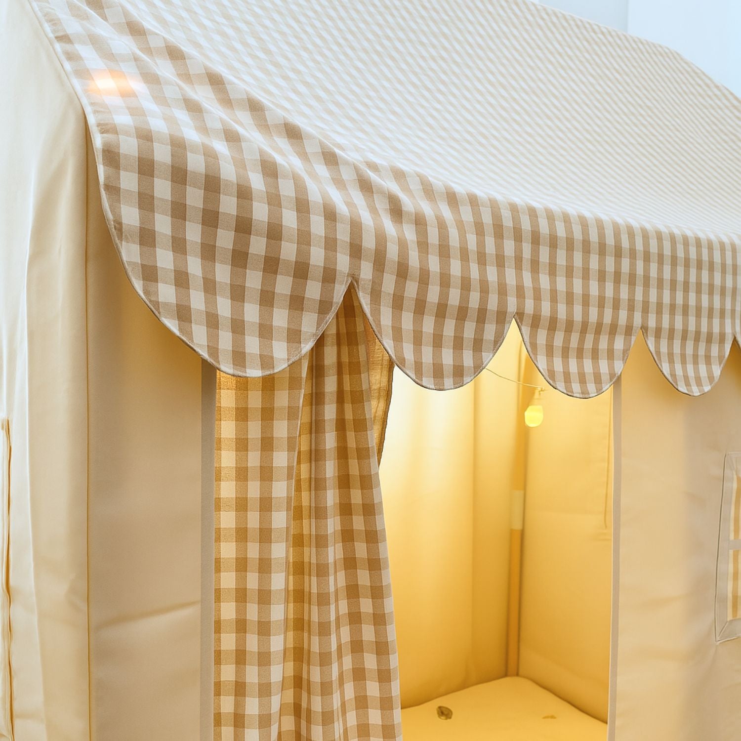 Tente pour bébés et enfants en tissu