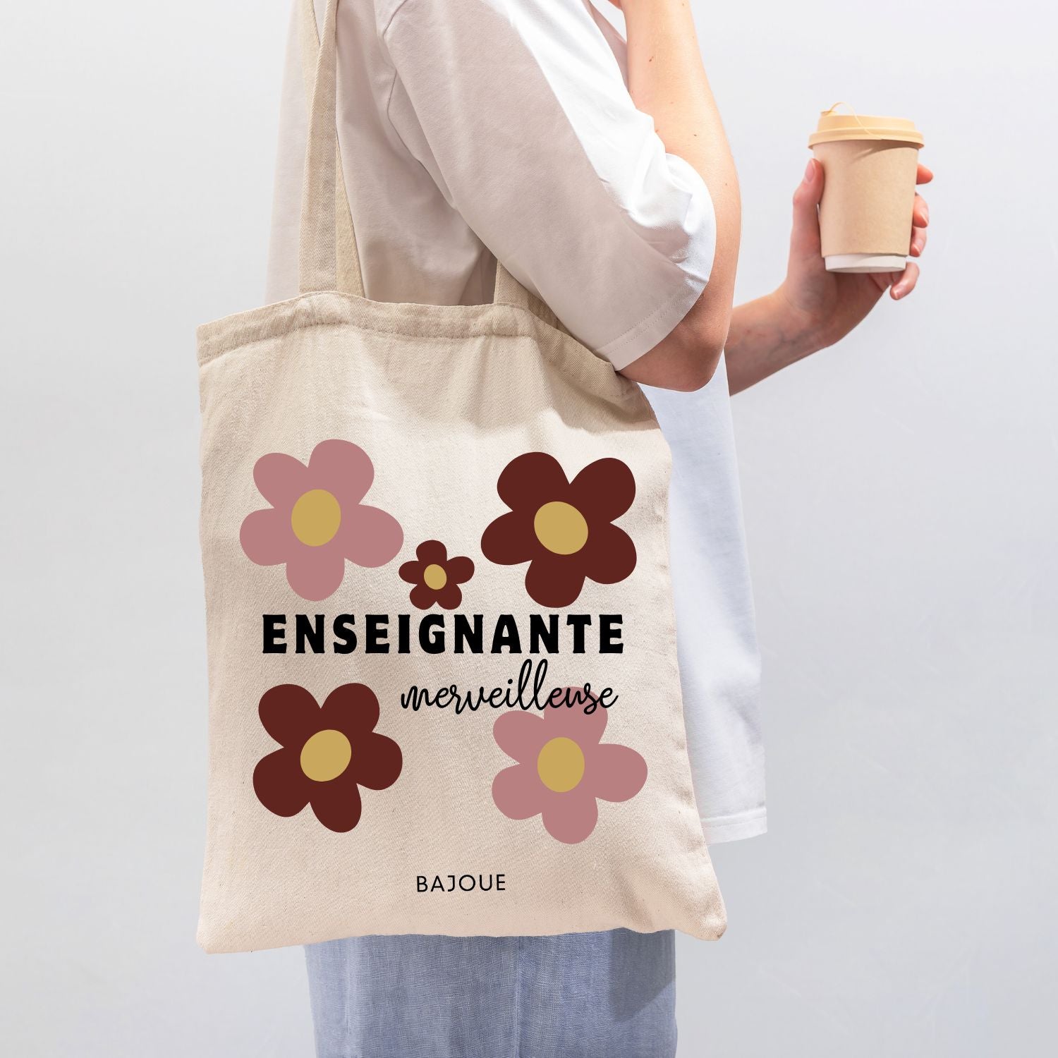 Tote bag- Enseignante Merveilleuse
