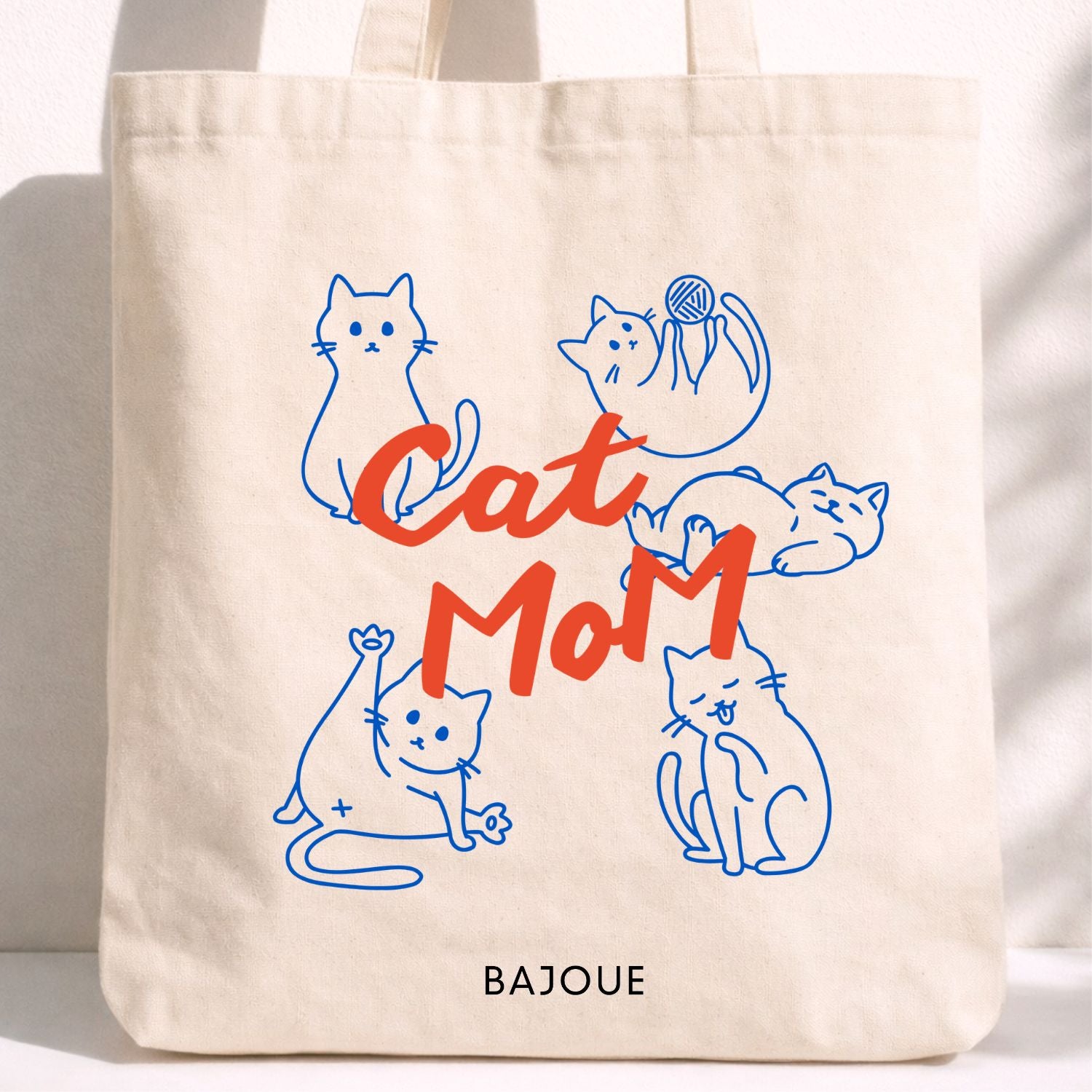 Tote bag-Cat mom
