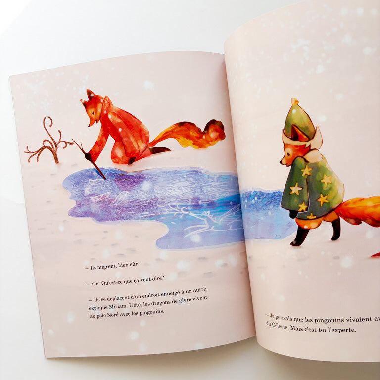Livre d'histoire - Le dragon de givre