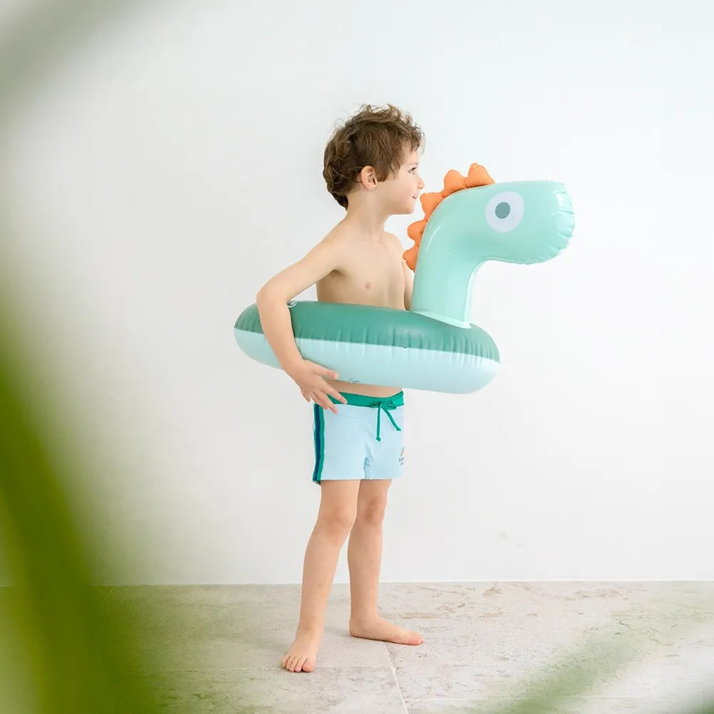 Bouée de piscine gonflable - Dino