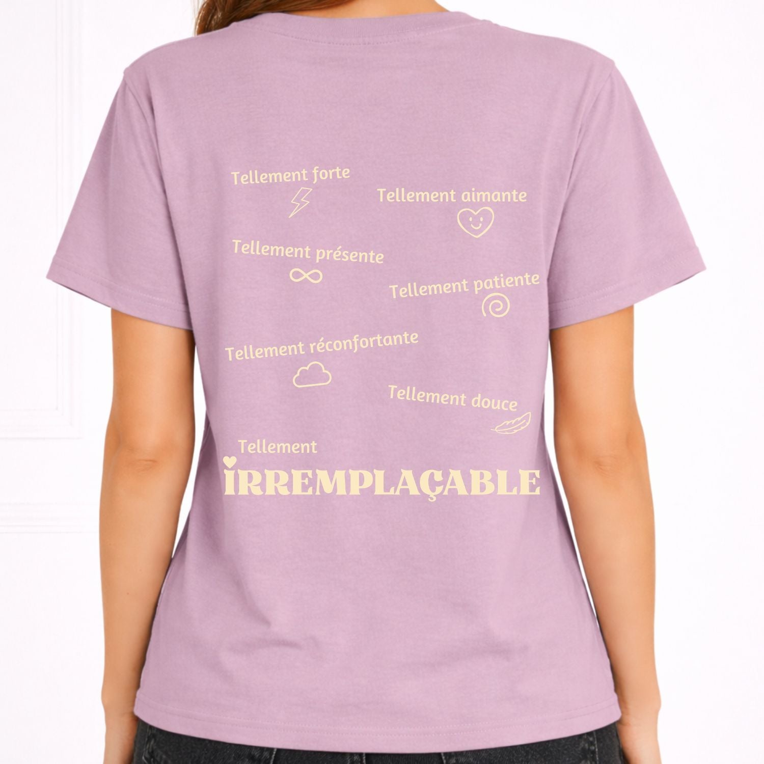 T-shirt pour femmes-Je suis irremplaçable