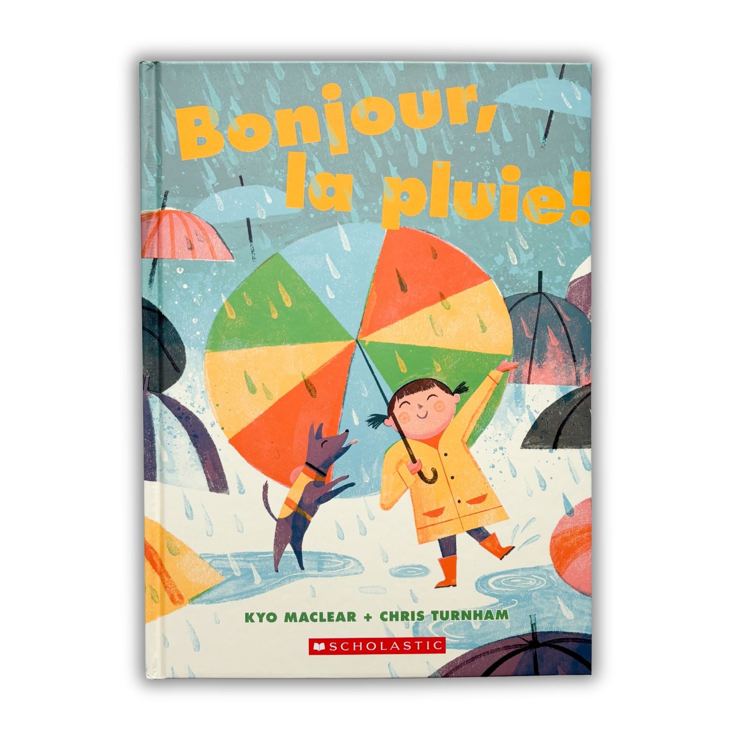 Livre d'histoire - Bonjour, la pluie