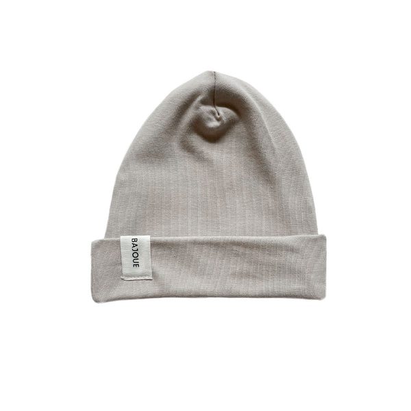 Organic Cotton Beanie for Babies and Children - Oat