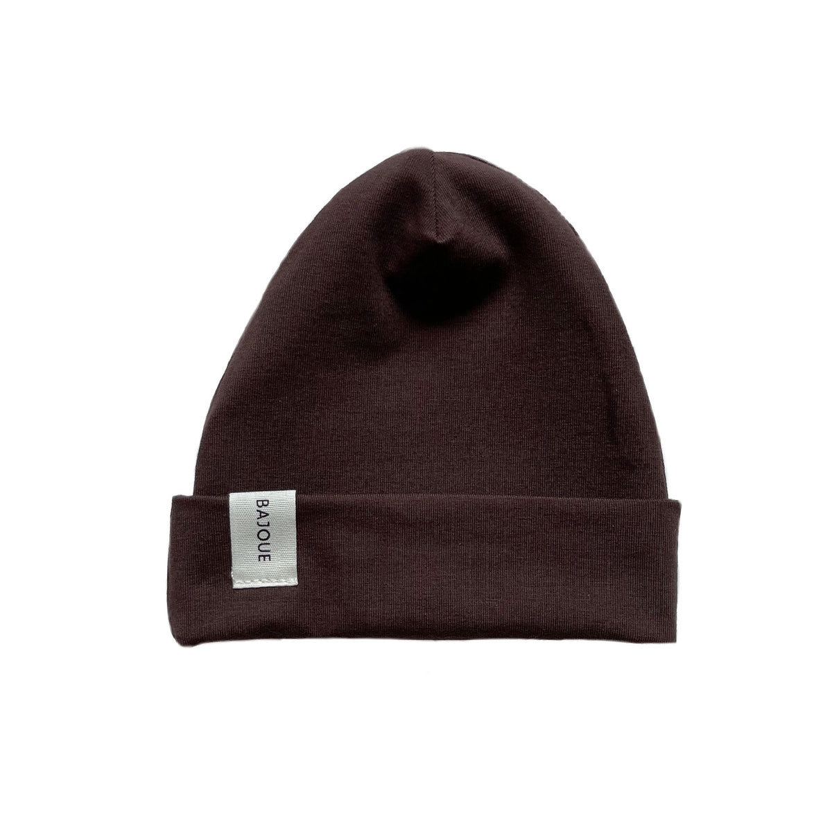 Ensemble Bonnets Famille Mère Et Bébé - 2 Pièces, Coton Tricoté - Avec Pompons - Taille Adulte Et 0-36 Mois - Rayé Ou Uni