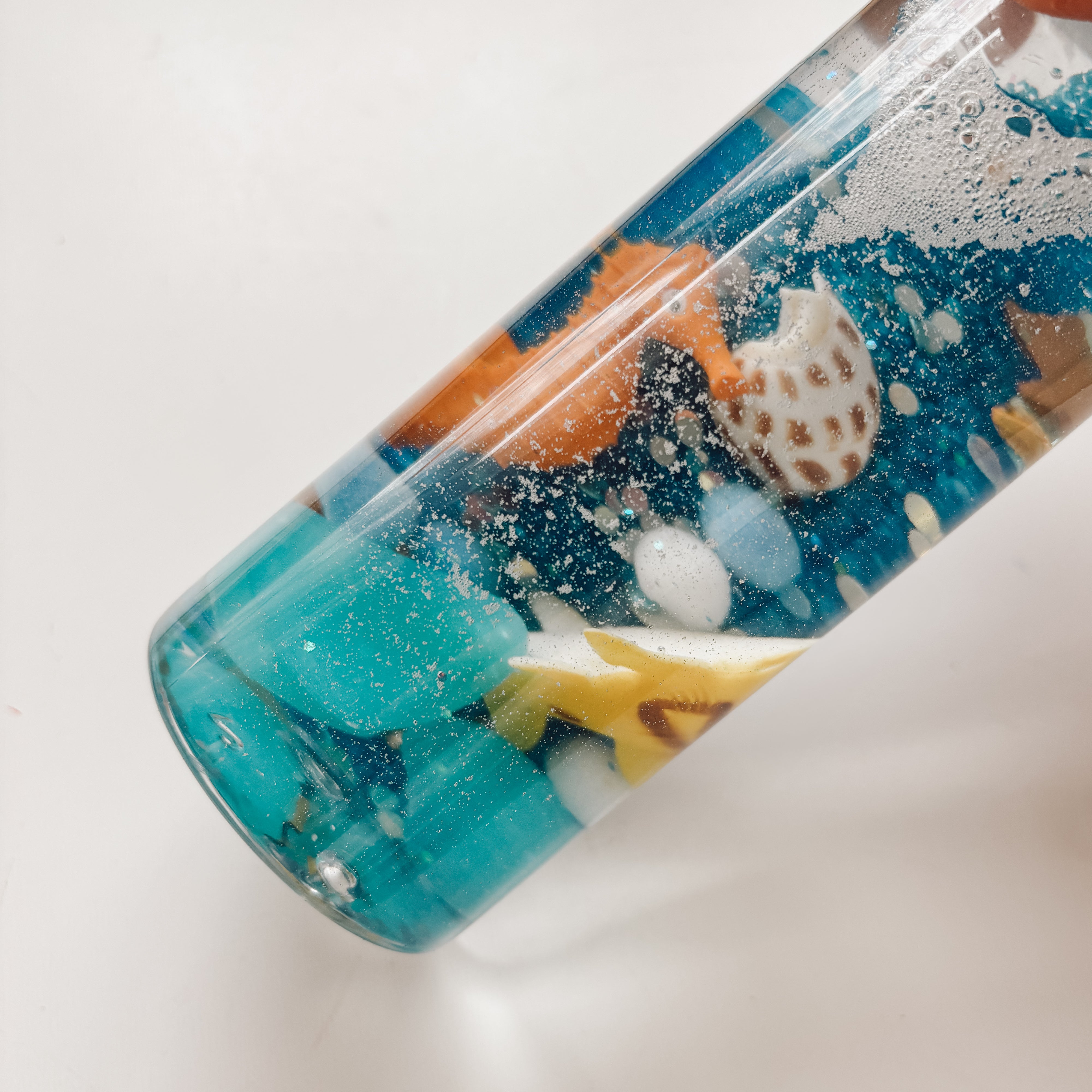 Bouteille sensorielle - Monde aquatique