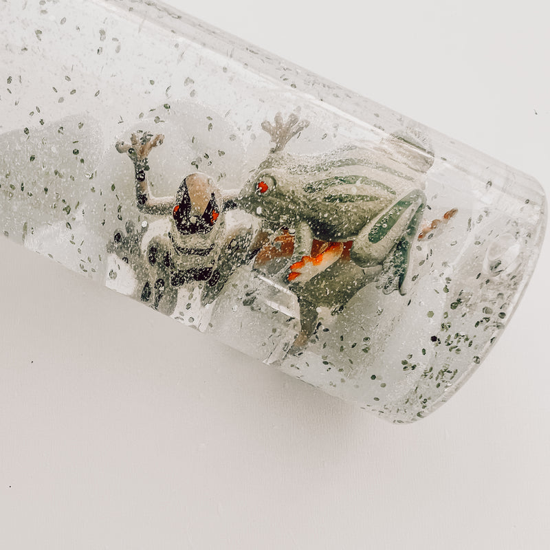 Sensory Bottle - Frogs