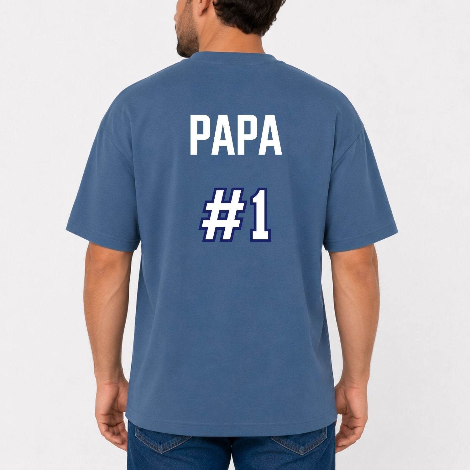 T-shirt pour hommes-Papa hockey