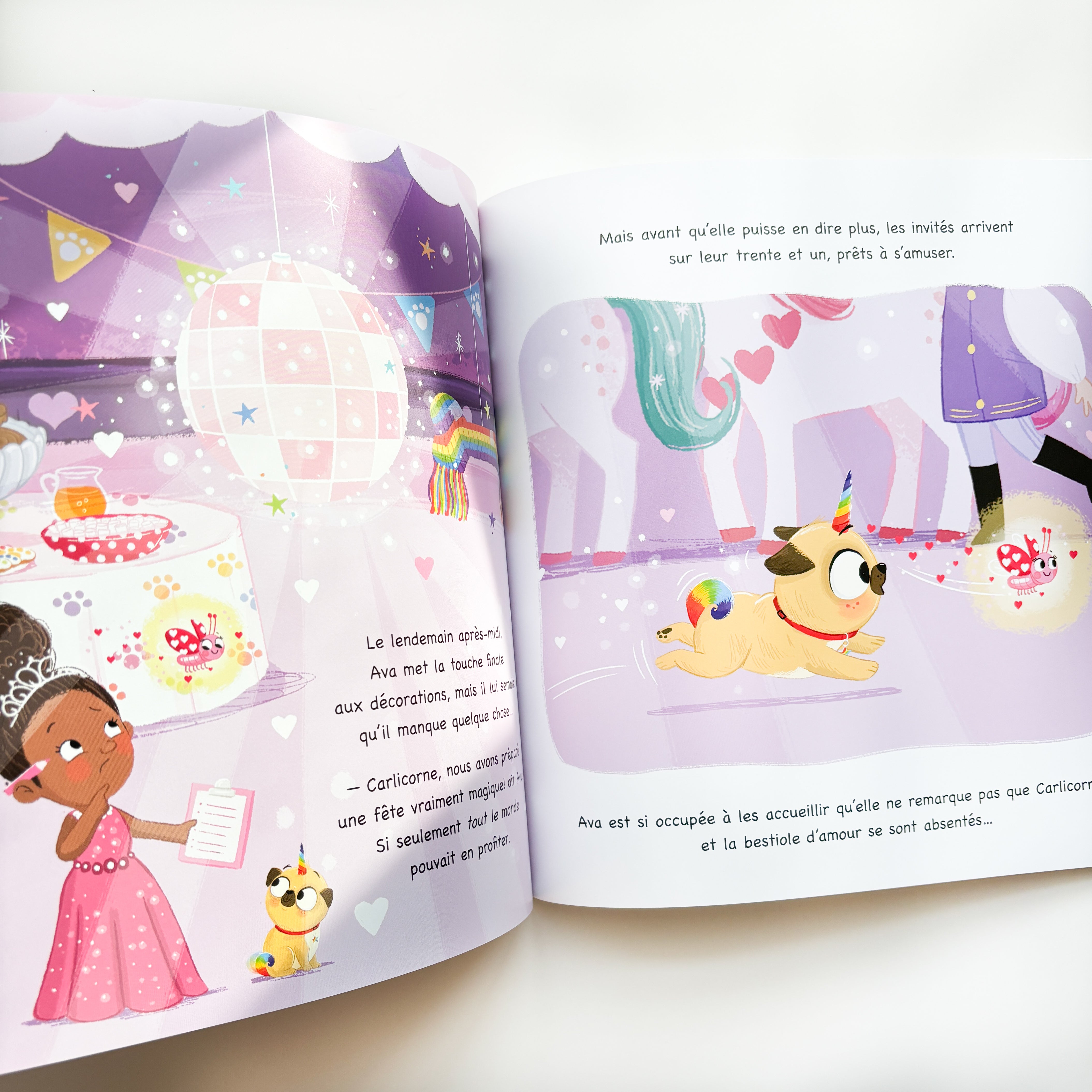 Livre d'histoire - Calicorne et la bestiole d'amour