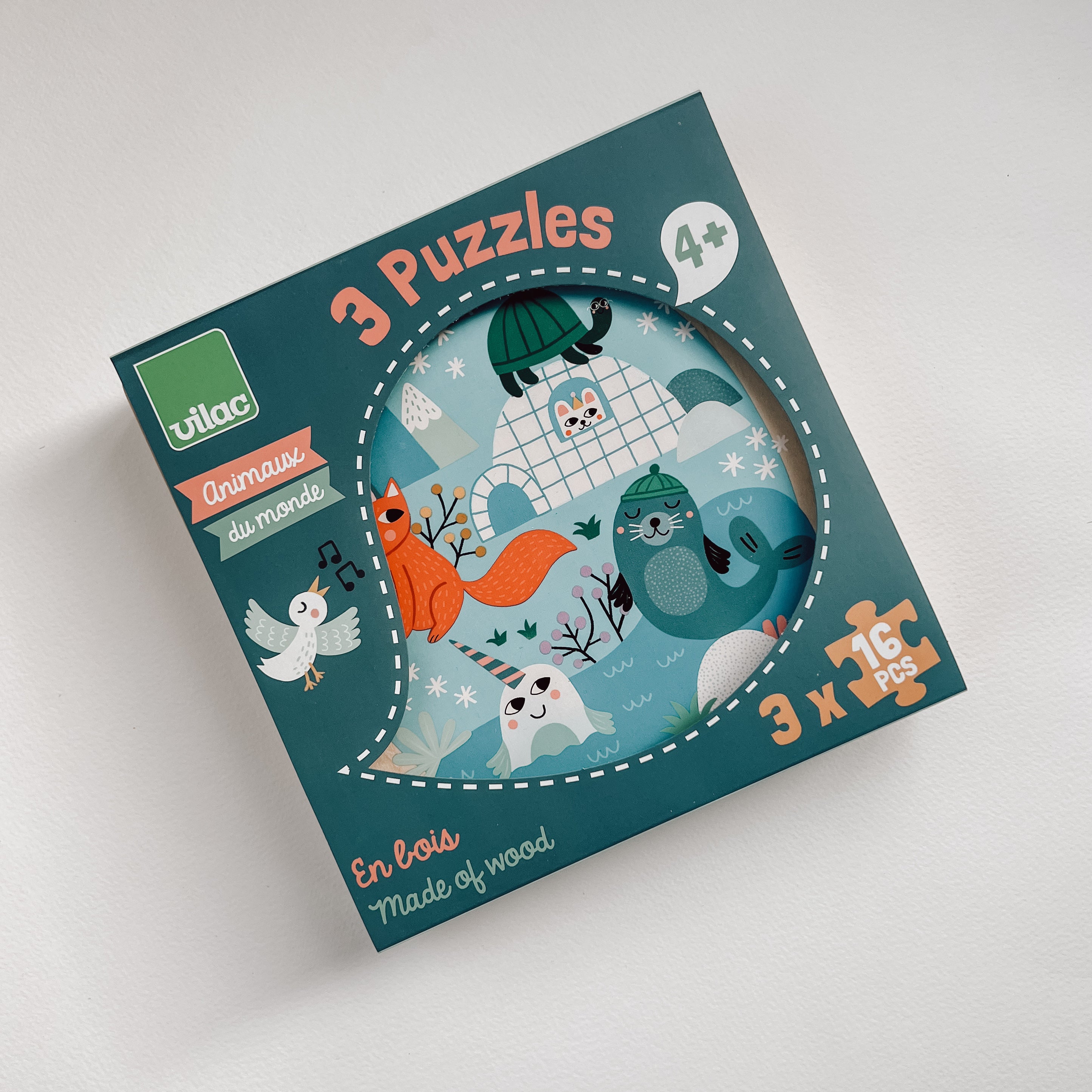 Puzzles - Animals of the World - Vilac