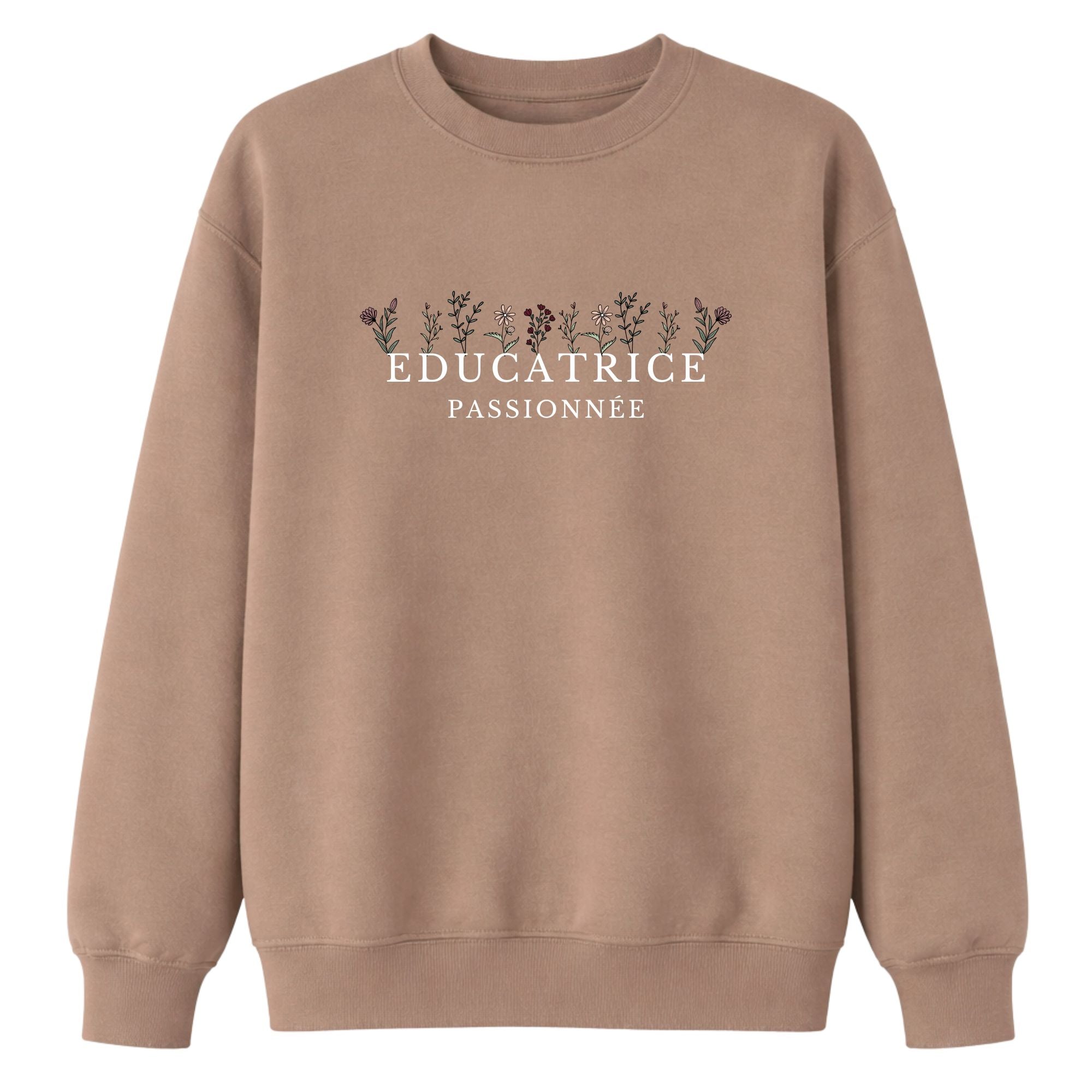 Crewneck pour femmes- Éducatrice passionnée