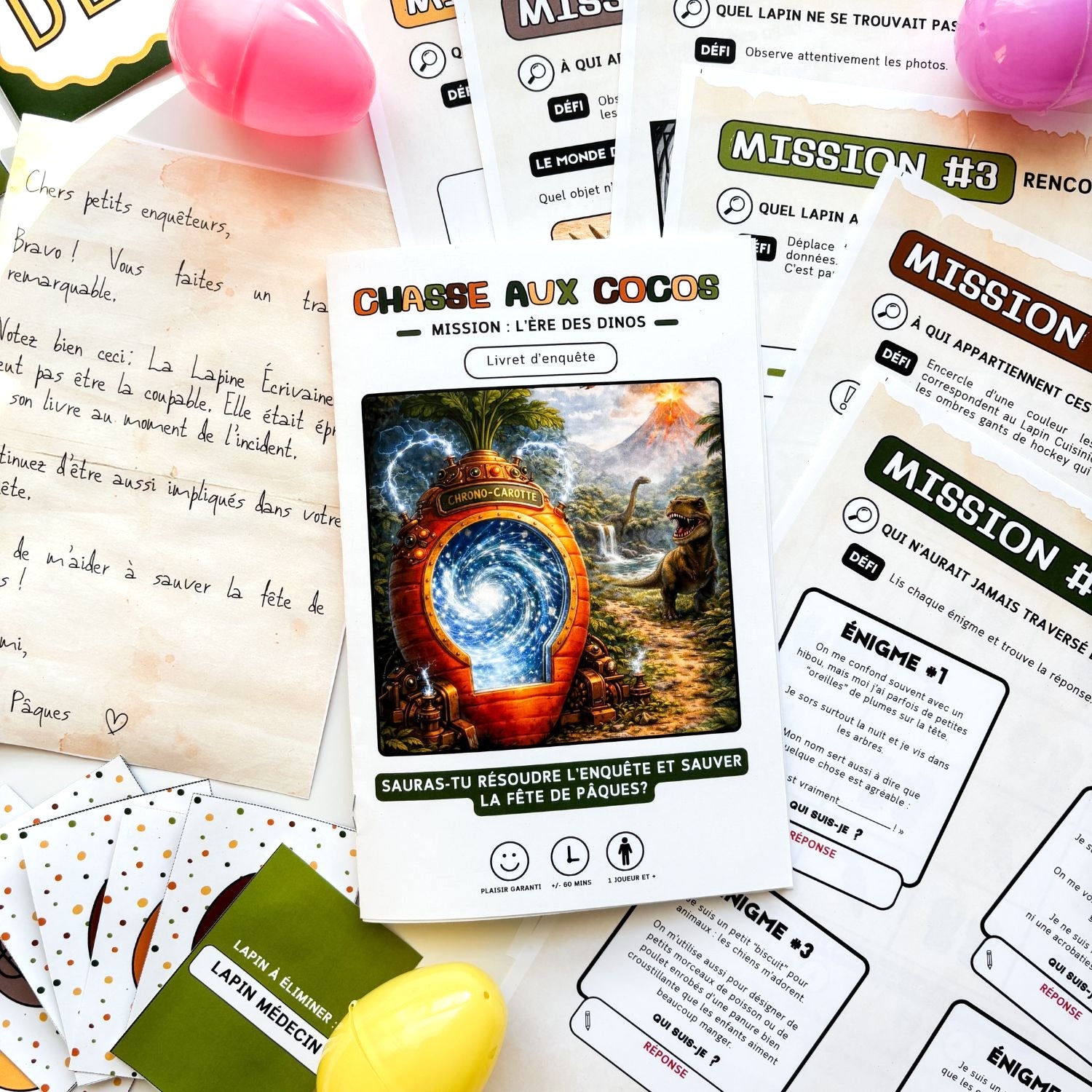 Boîte Chasse aux cocos - Mission l'ère des Dinos