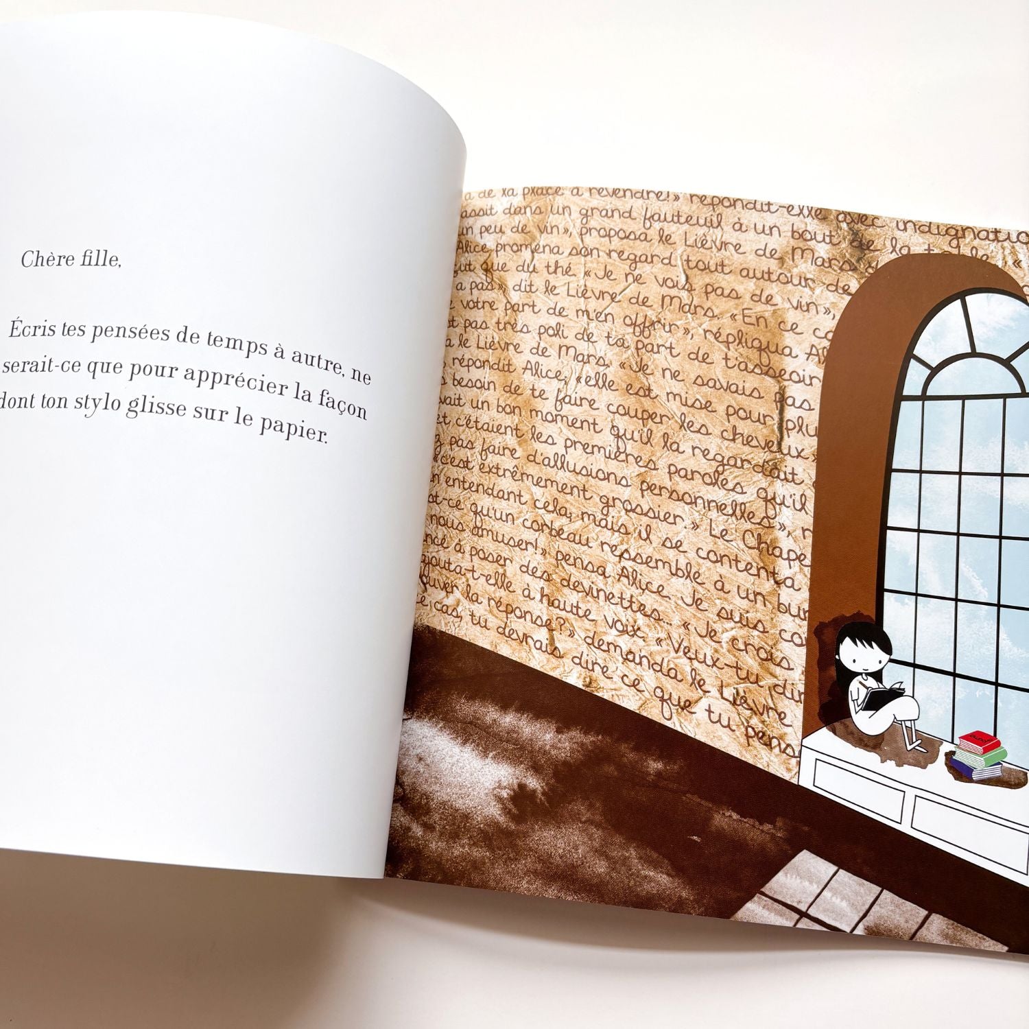 Livre d'histoire - Chère fille