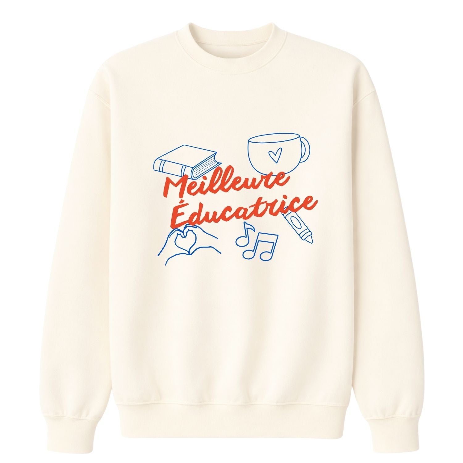 Women's Crewneck - Éducatrice Passionnée