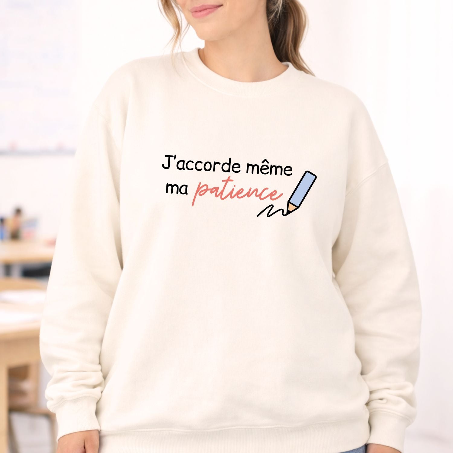 Women's Crewneck - Éducatrice Passionnée