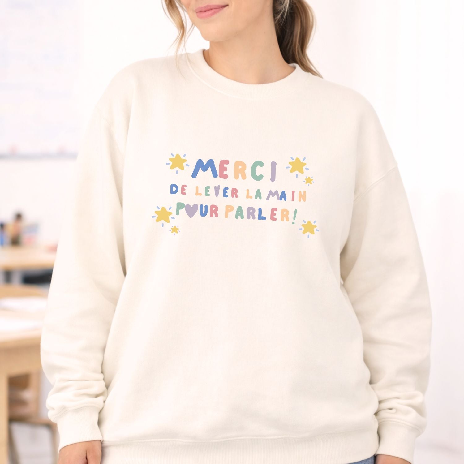 Women's Crewneck - Éducatrice Passionnée