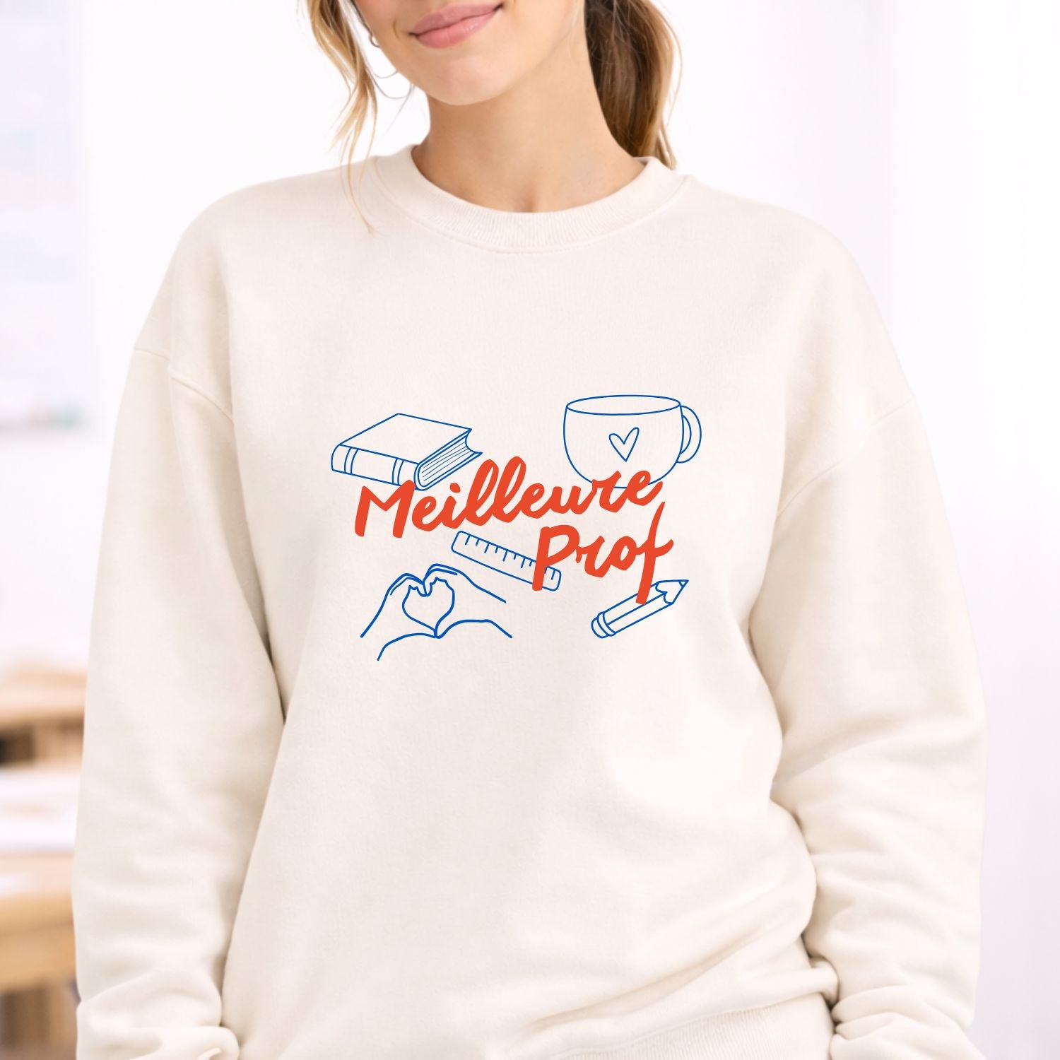 Women's Crewneck - Éducatrice Passionnée