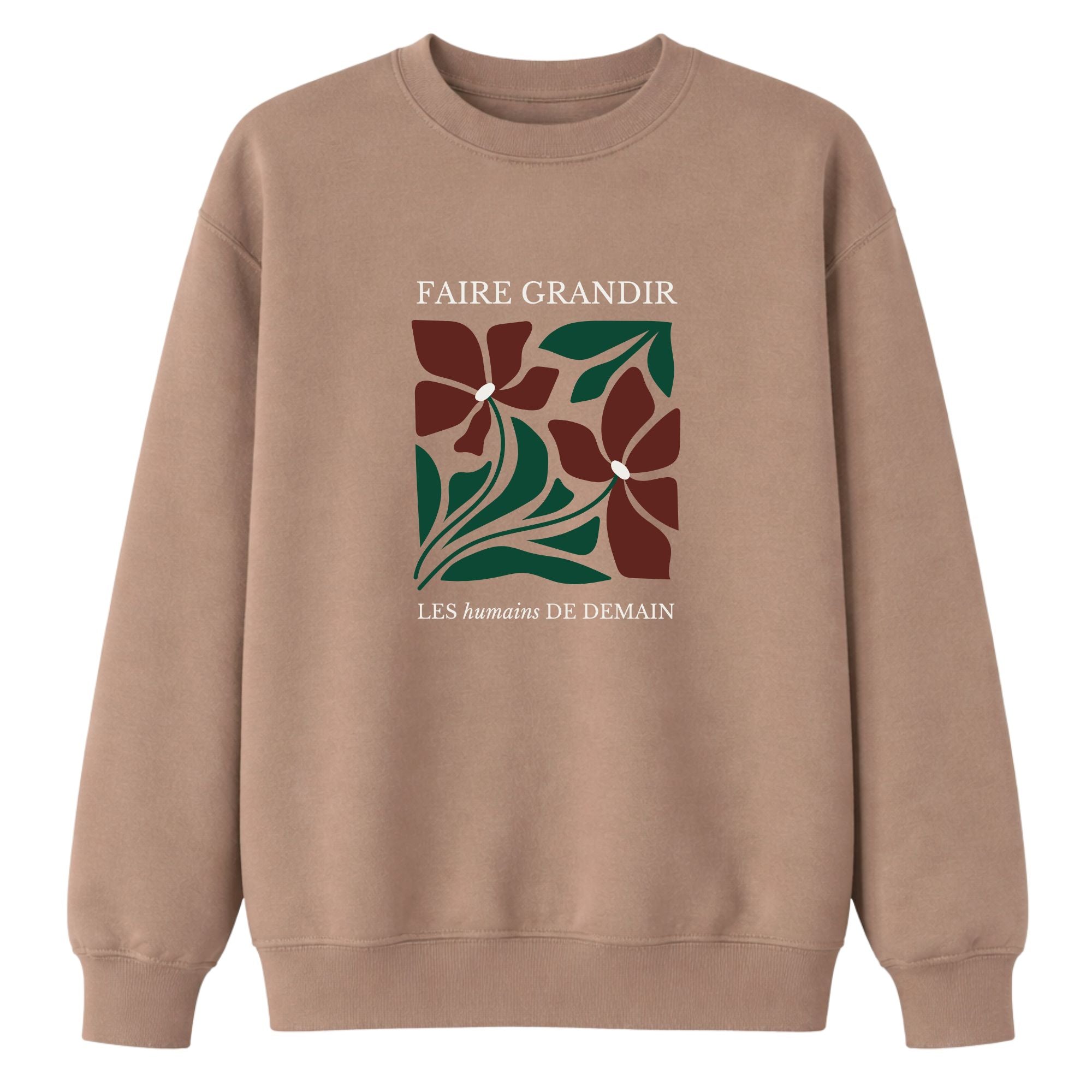 Crewneck pour femmes- Humains de demain