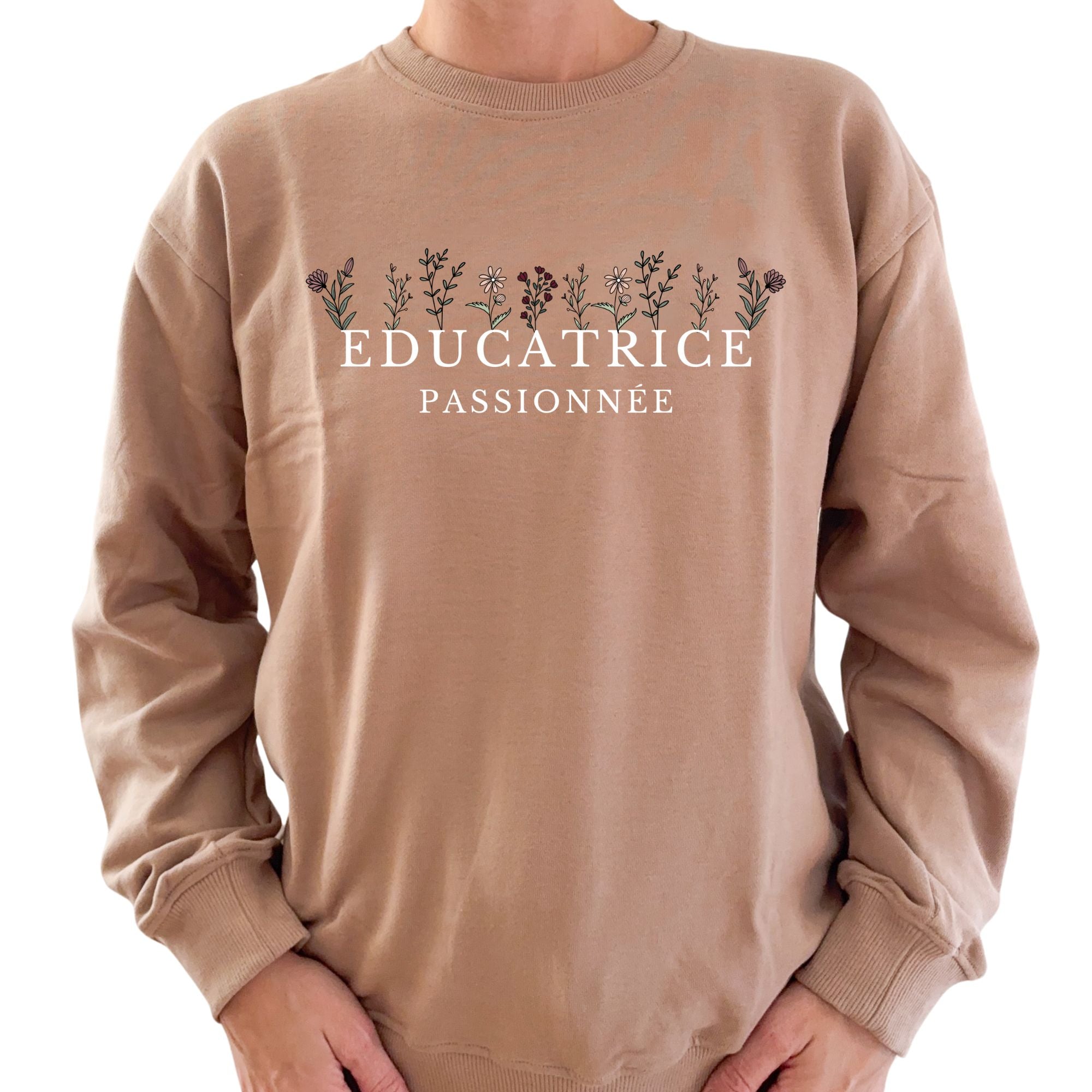 Women's Crewneck - Éducatrice Passionnée