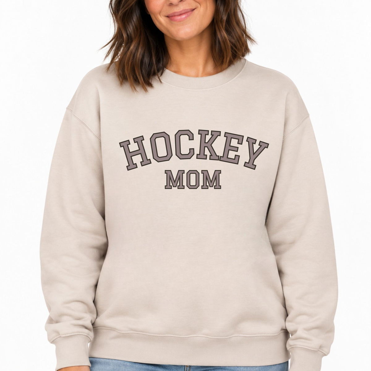 Crewneck pour femmes- Hockey Mom