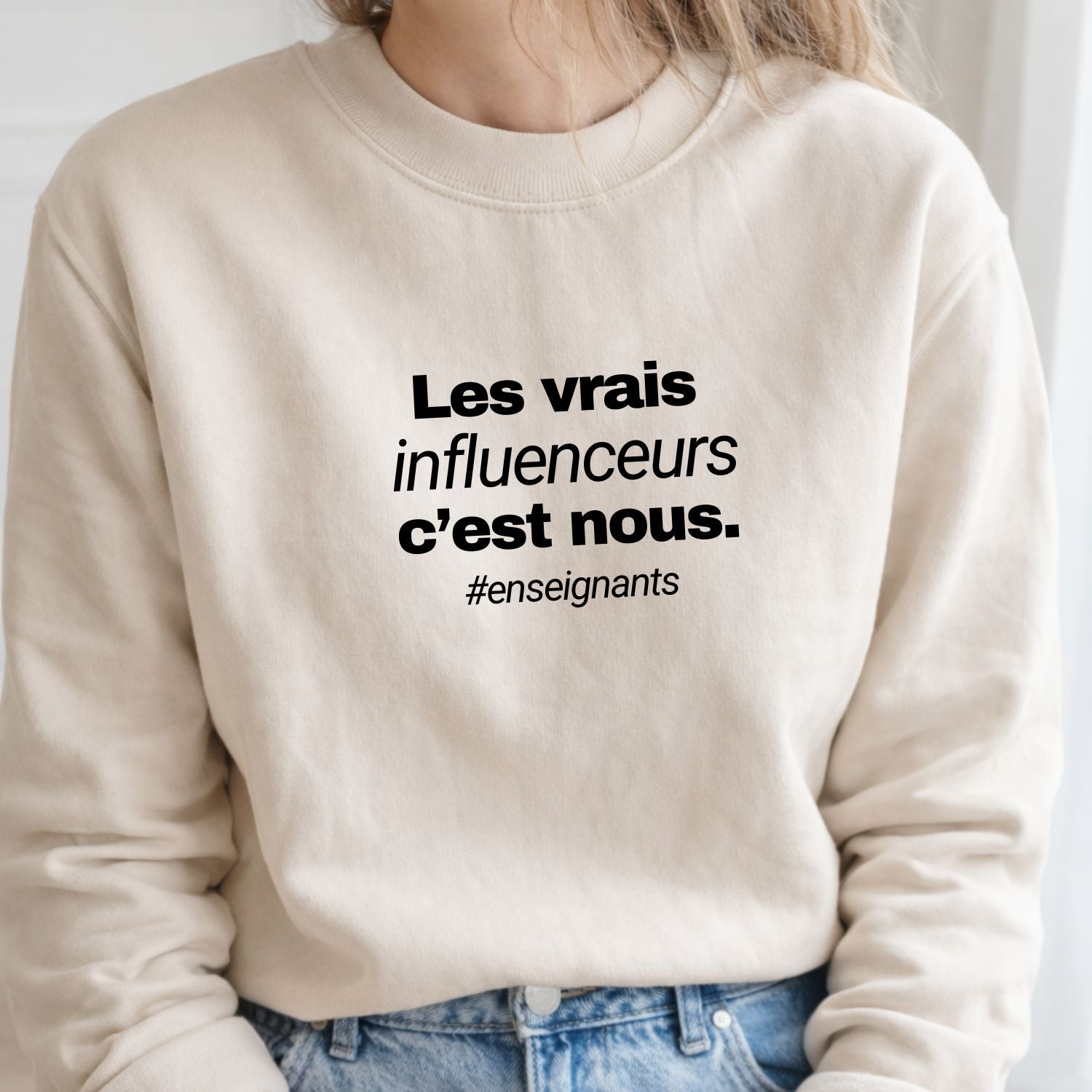 Women's Crewneck - Éducatrice Passionnée