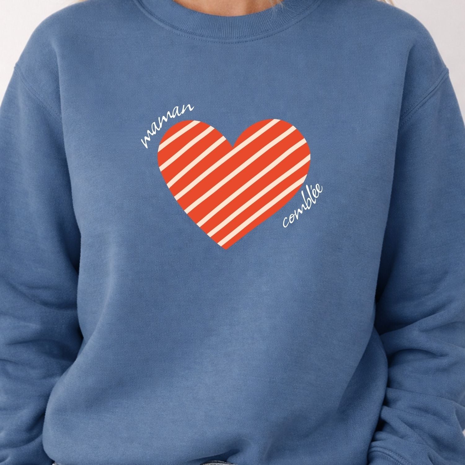 Crewneck pour femmes-Maman comblée