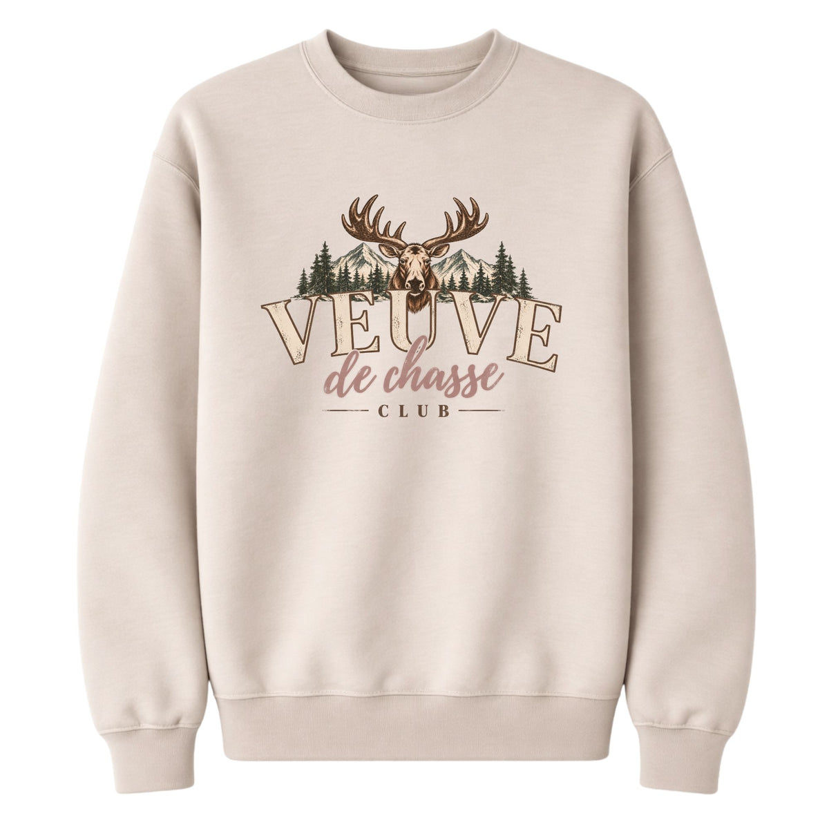Crewneck pour femmes- Veuve de chasse
