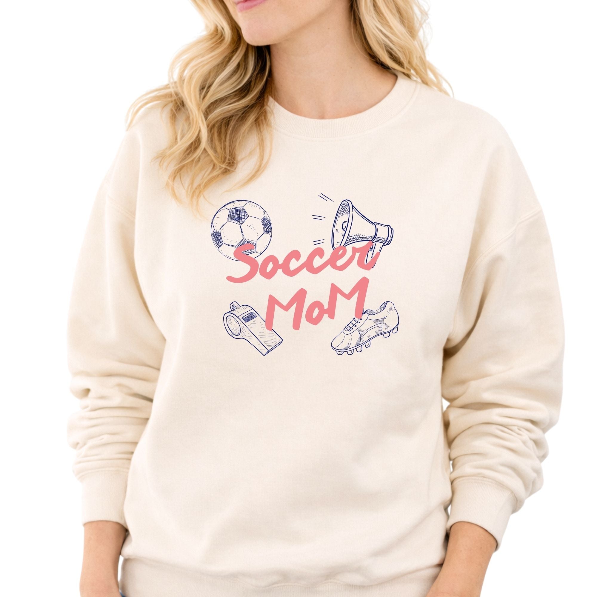 Crewneck pour femmes-soccer mom