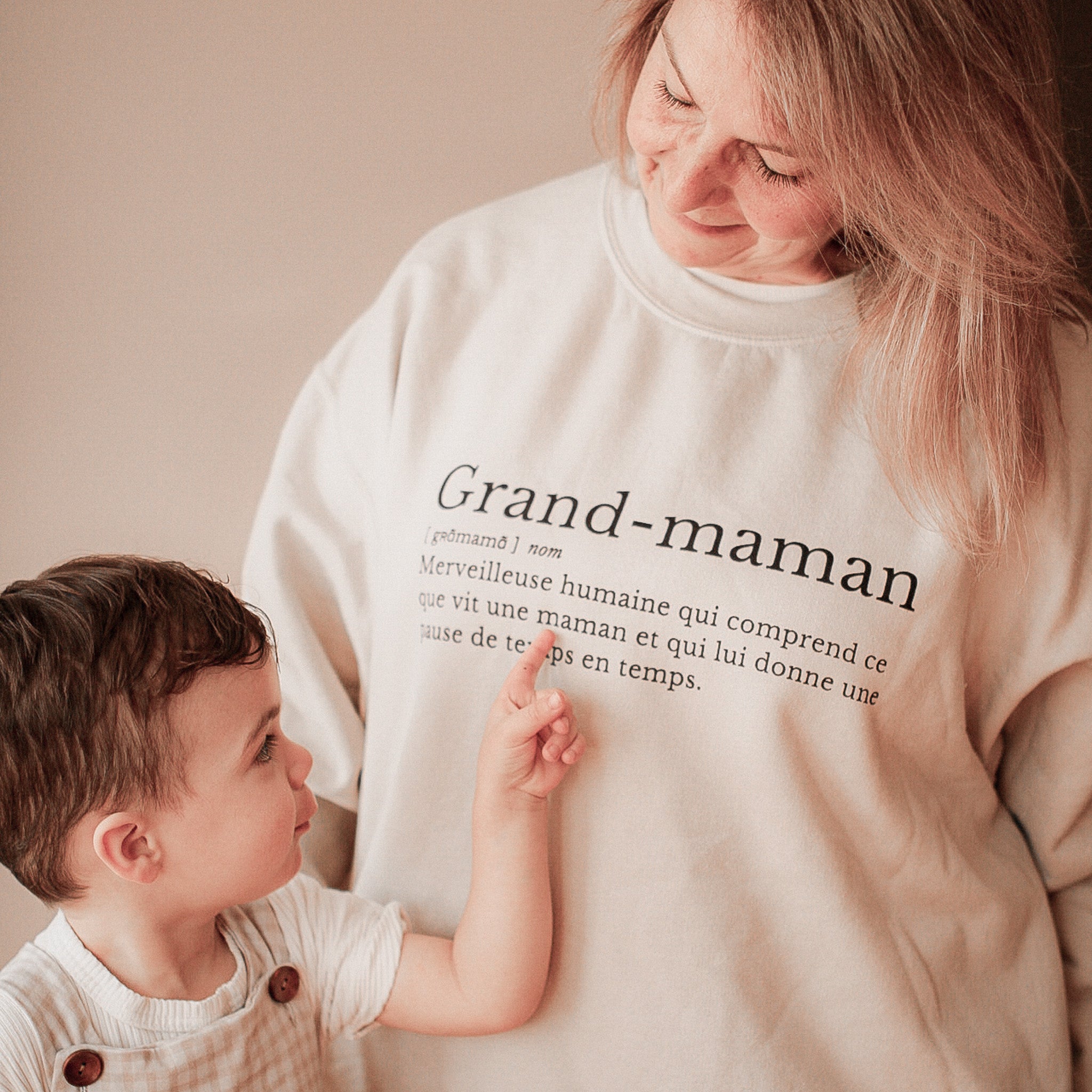 Crewneck pour femmes-Définition Grand-maman