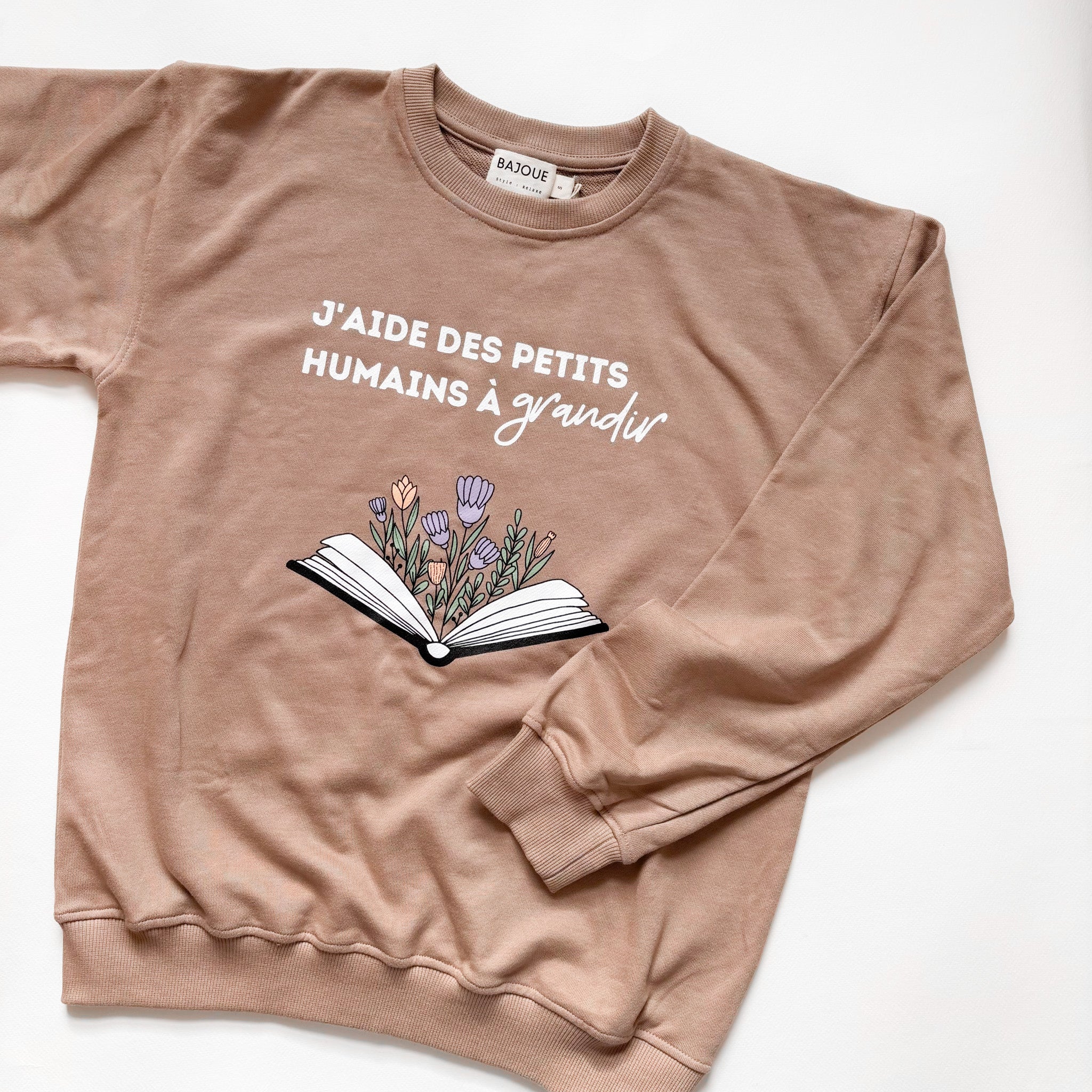 Crewneck pour femmes- Aide des petits humains