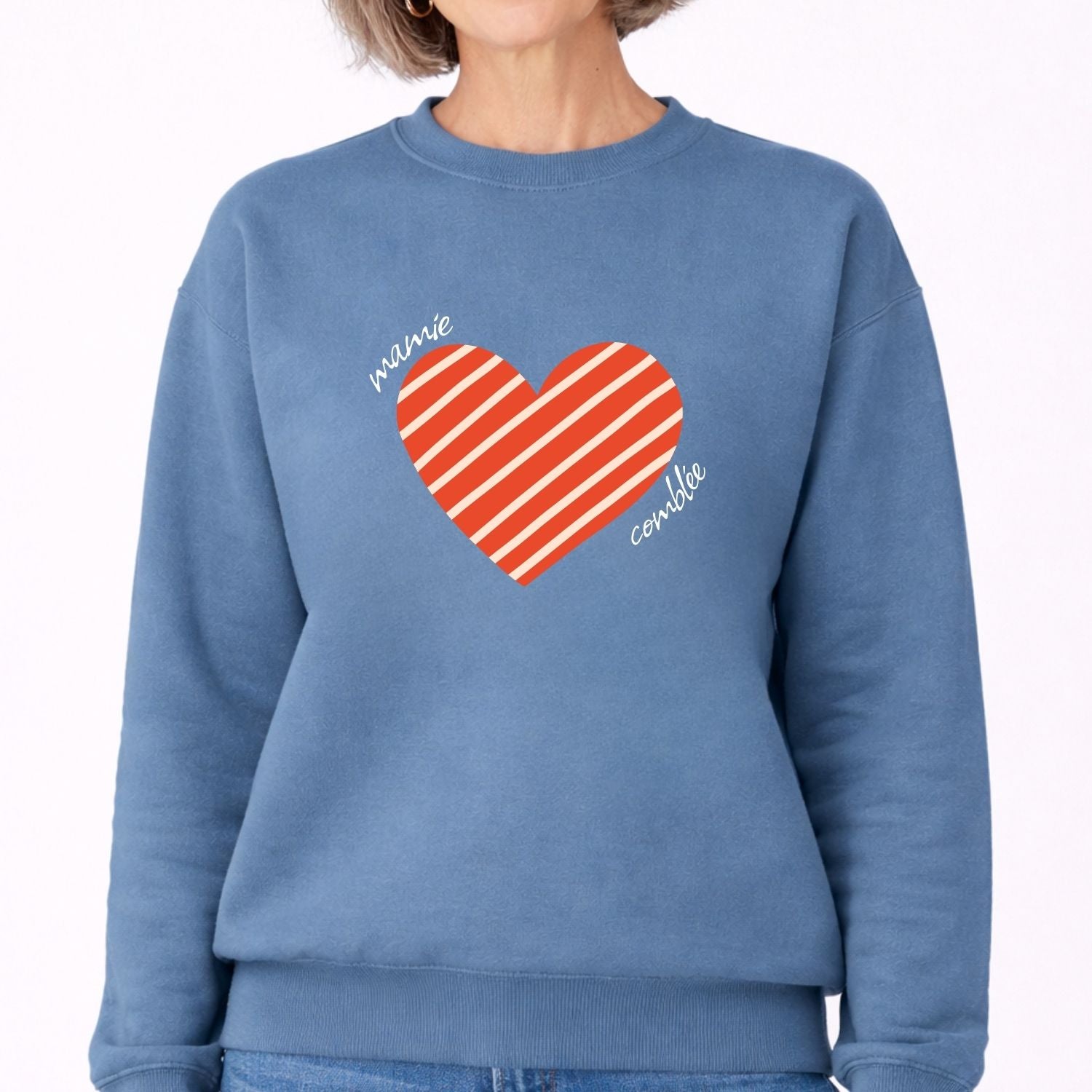 Crewneck pour femmes-Mamie comblée