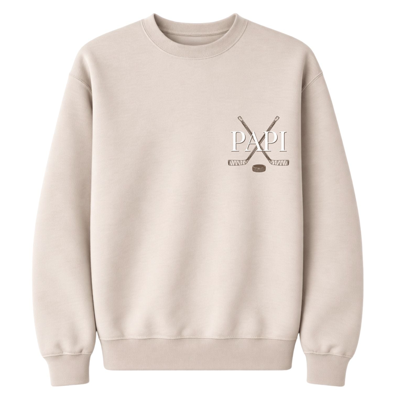 Crewneck pour hommes- Papi Hockey