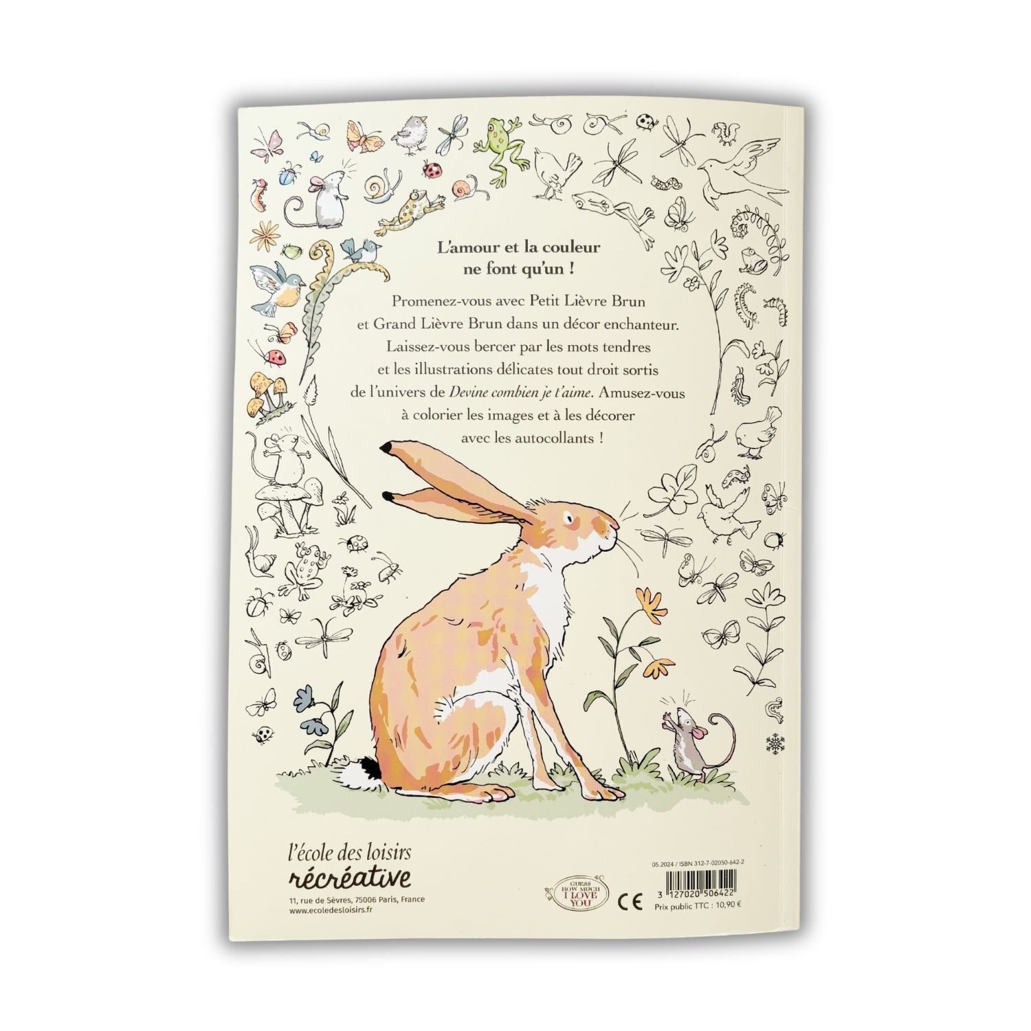 Livre à colorier - Devine combien je t'aime