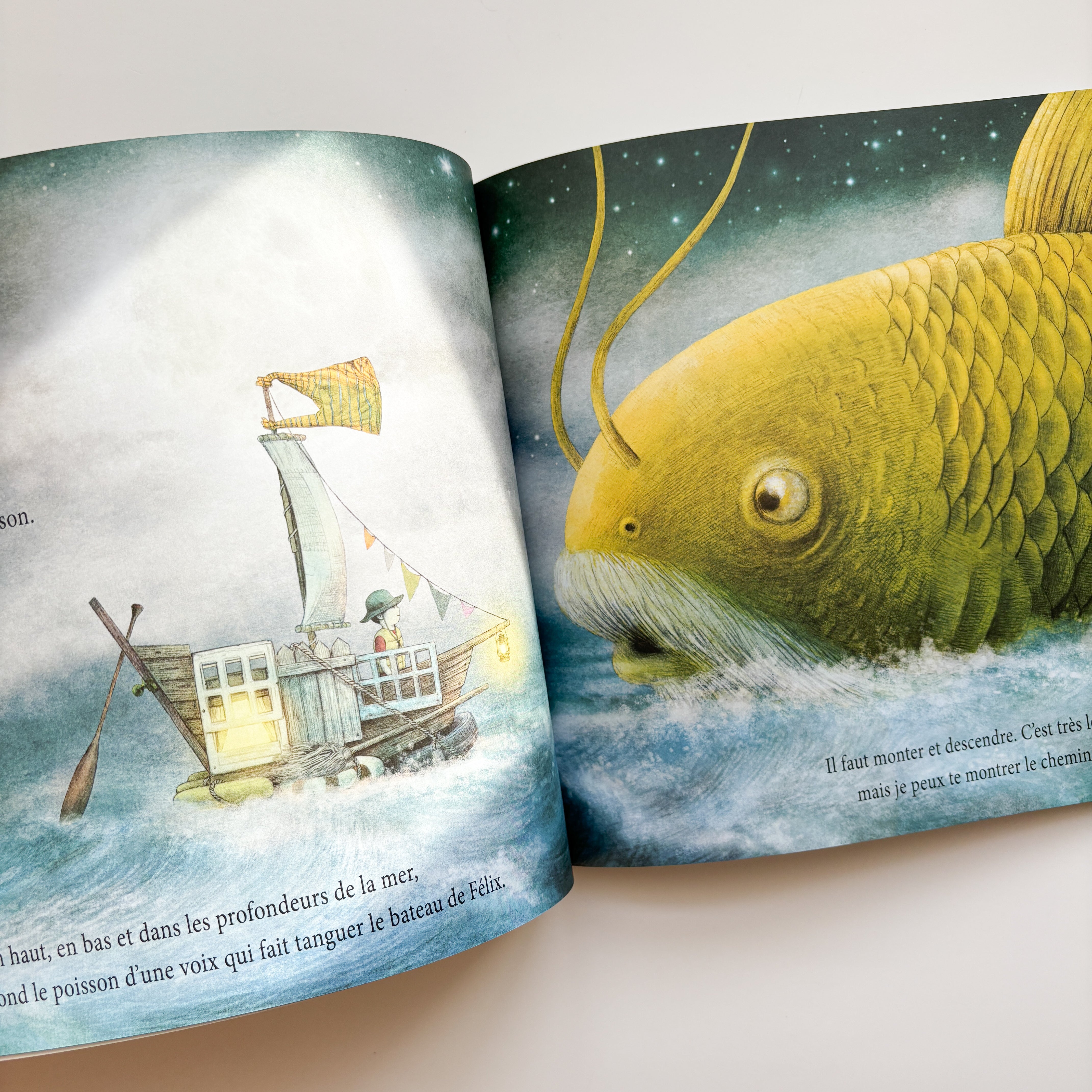 Livre d'histoire - Entre ciel et mer