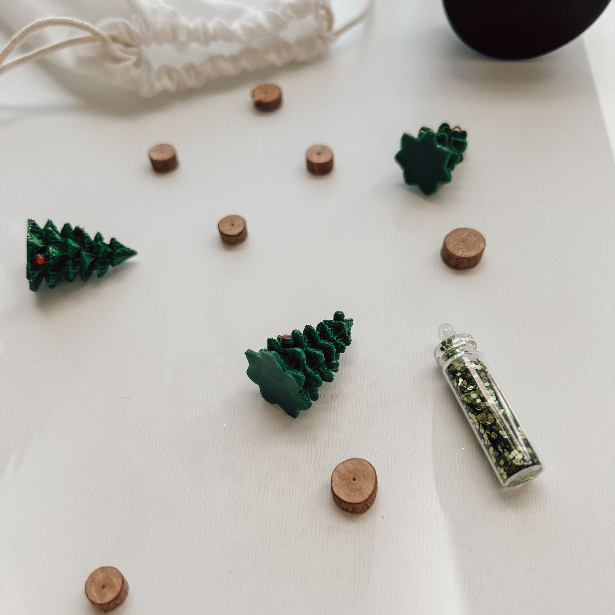 Sensory Bottle - Christmas Trees