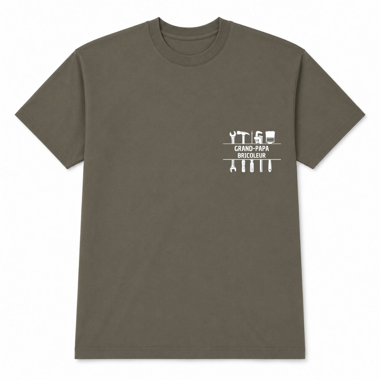 T-shirt pour hommes-Grand-papa bricoleur