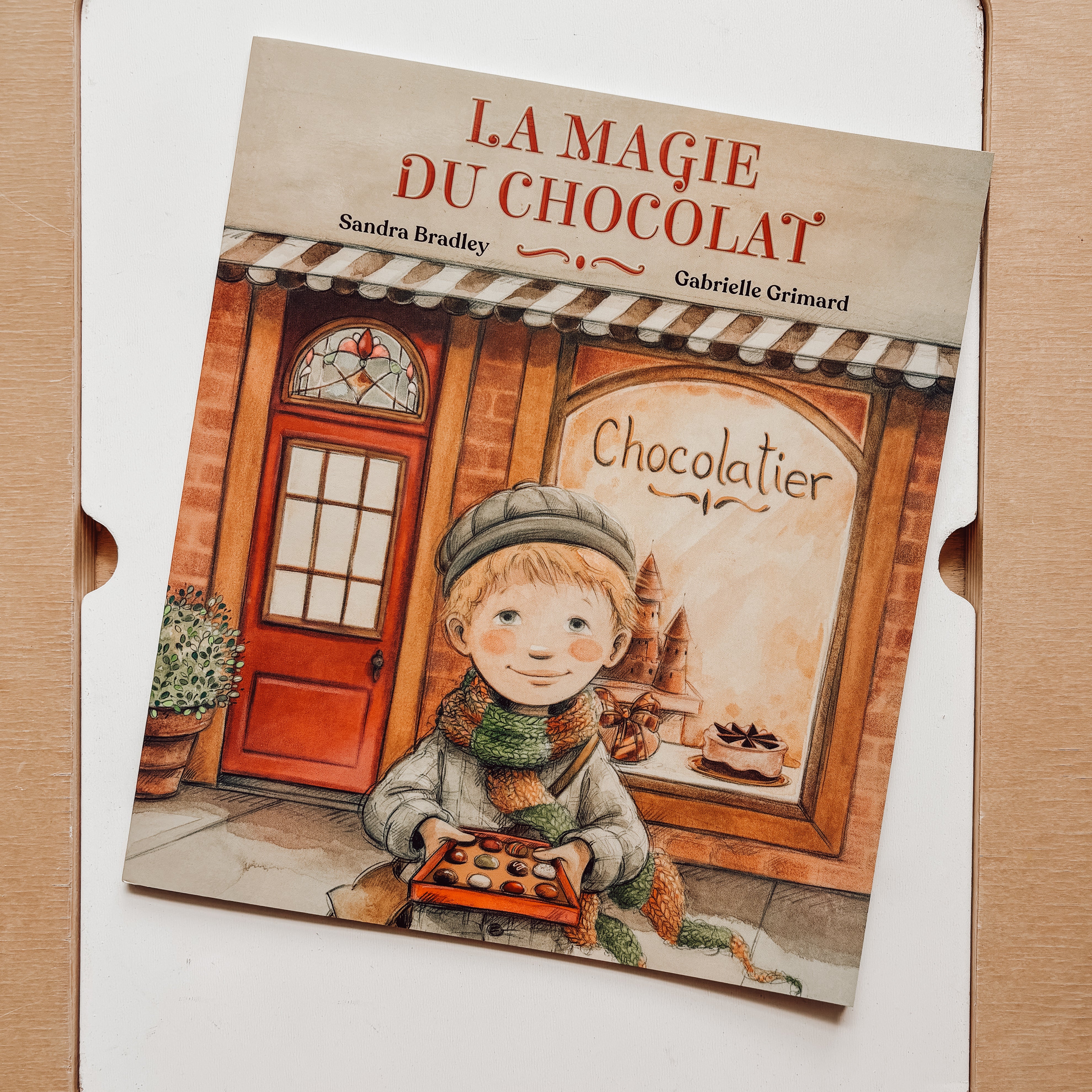 Livre d'histoire - La magie du chocolat