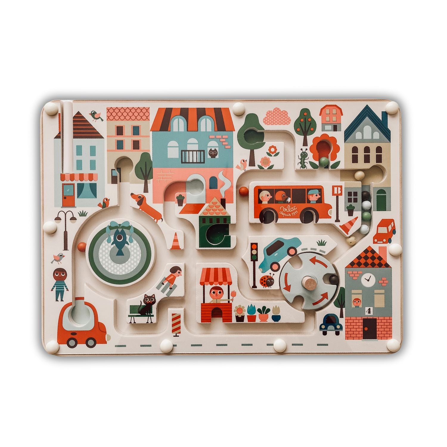 Labyrinthe magnétique - La ville