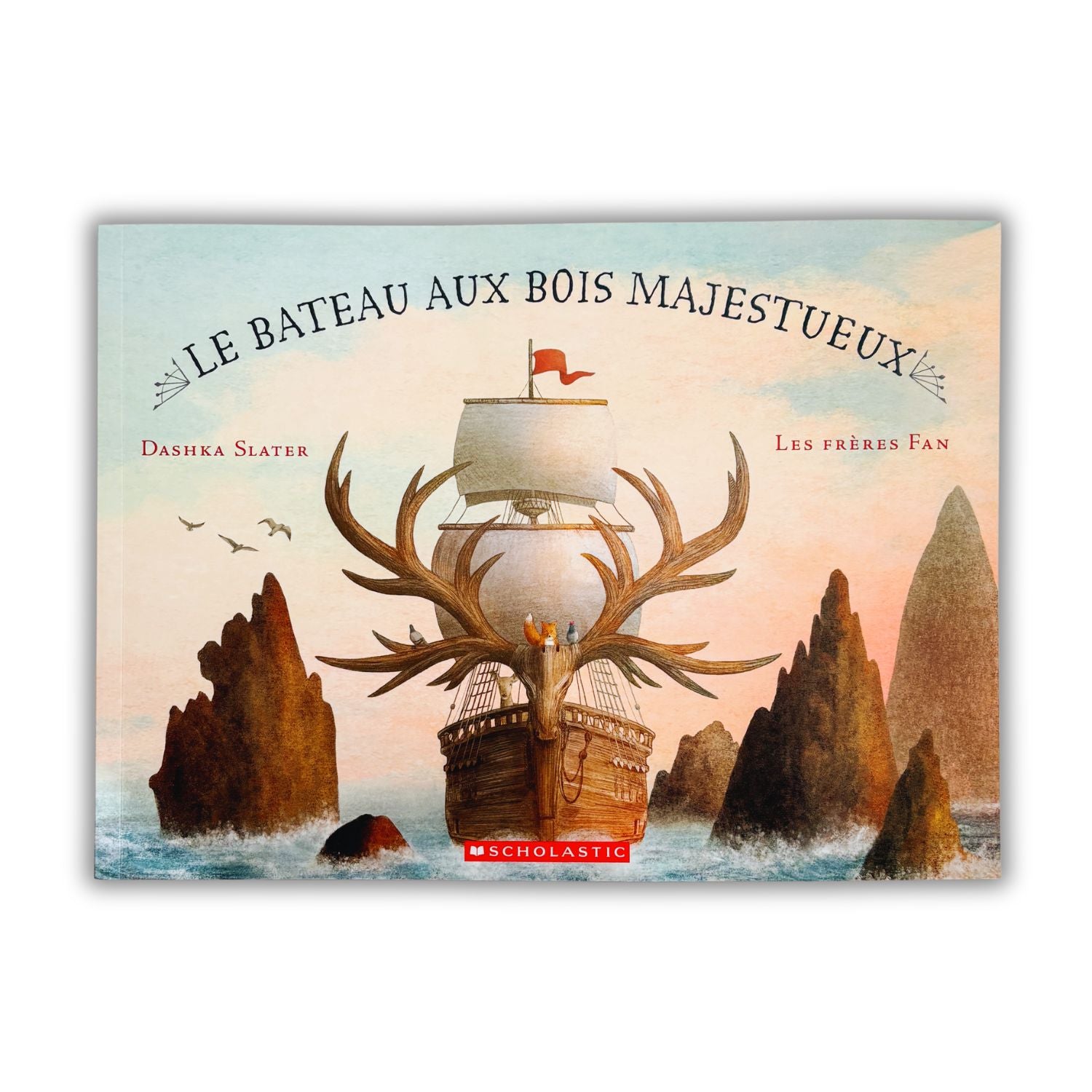 Livre d'histoire - Le bateau aux bois majestueux