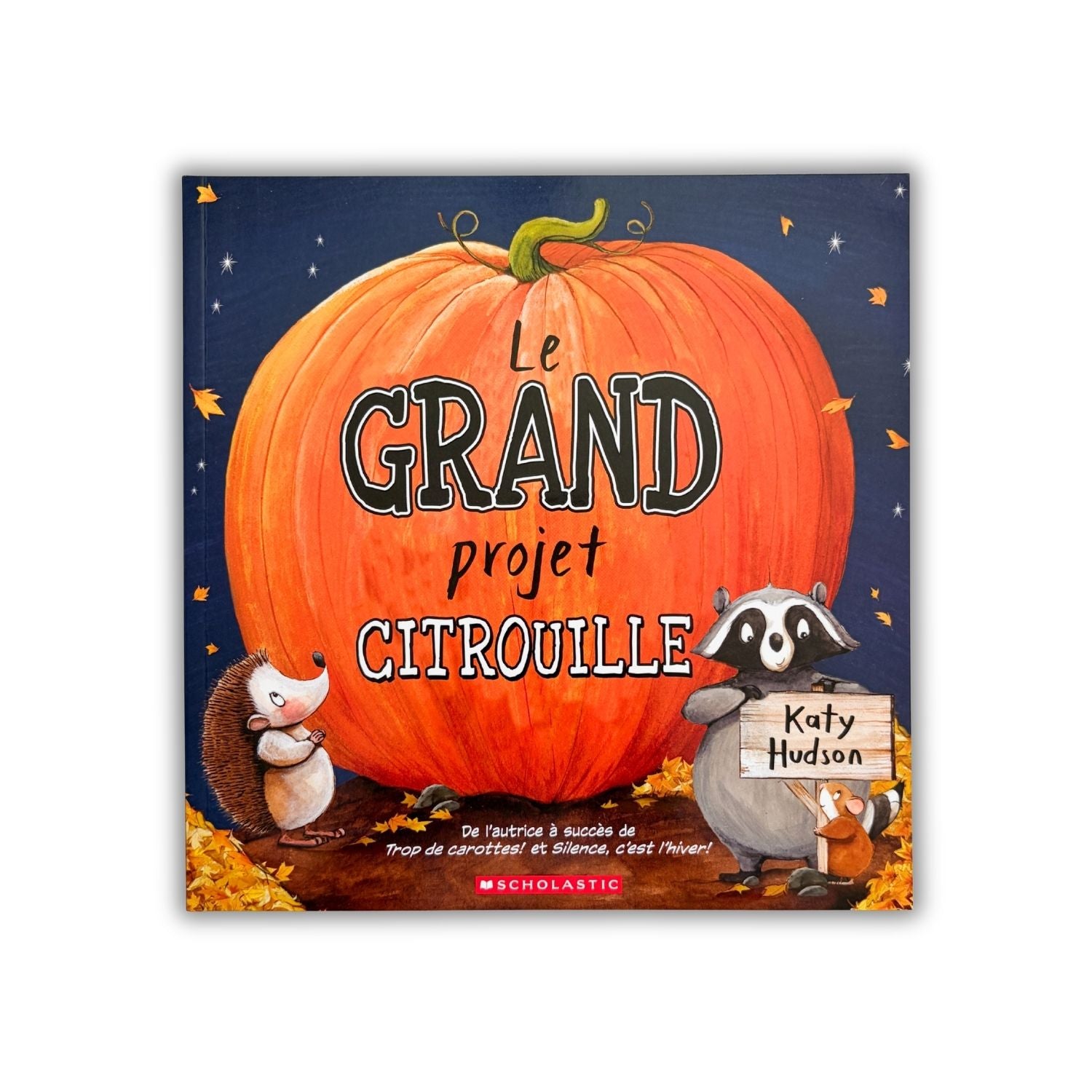 Livre d'histoire - Le grand projet citrouille