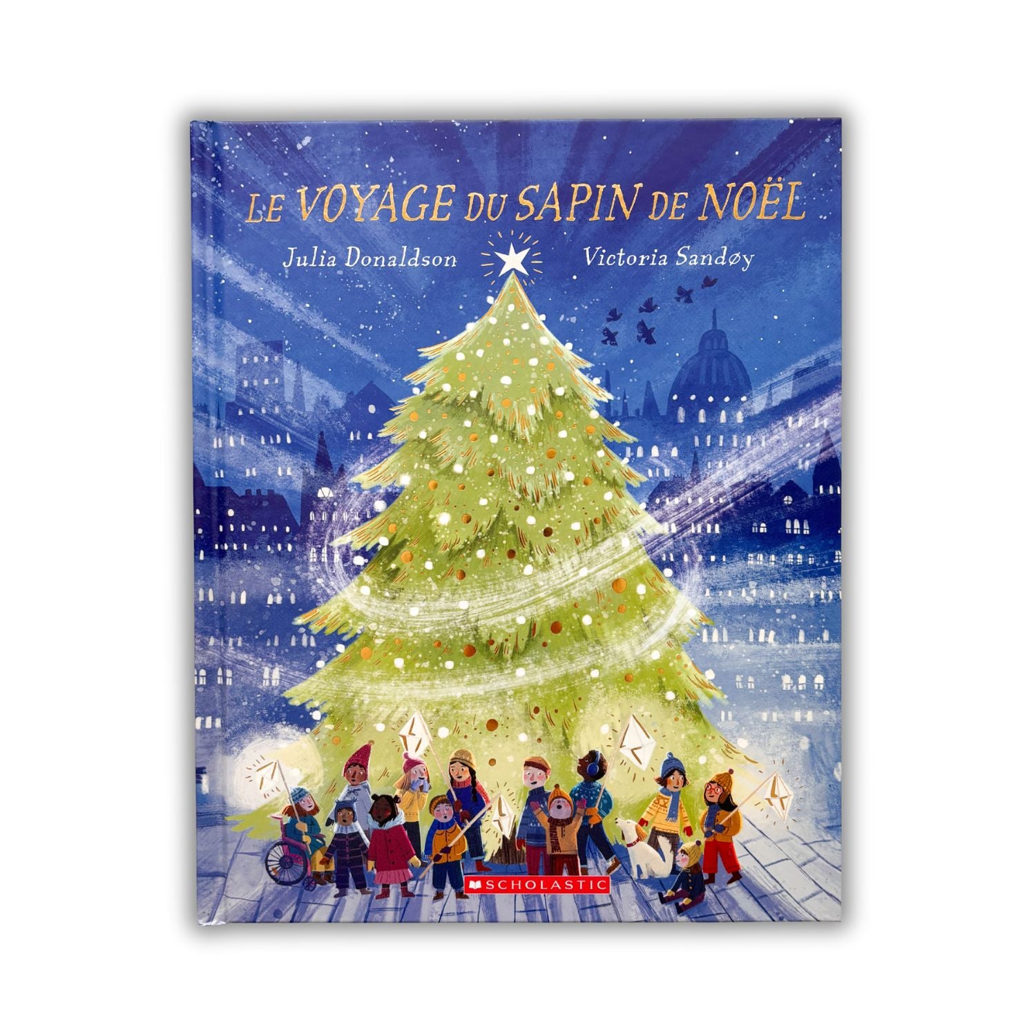 Livre d'histoire - Le Voyage du sapin de Noël