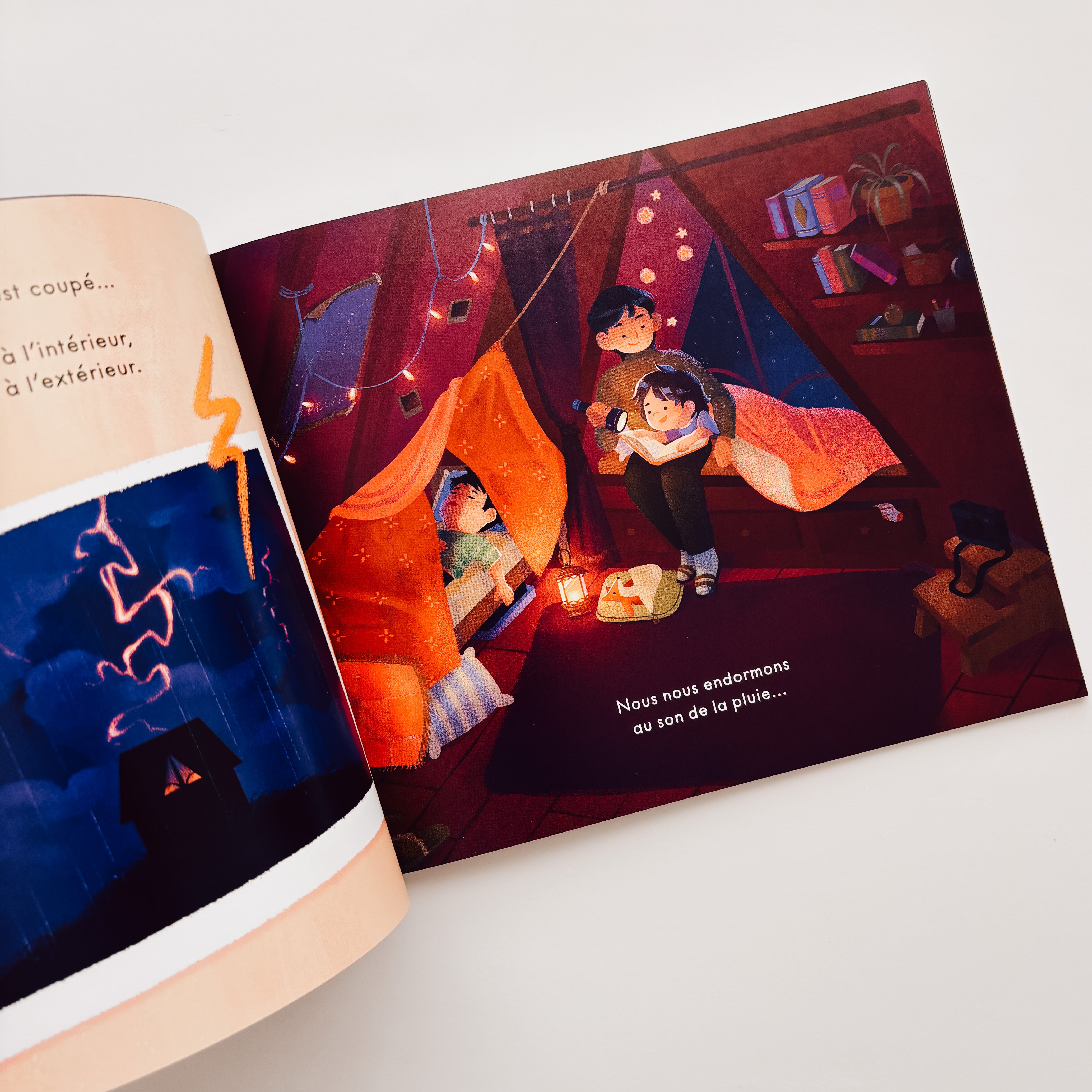 Livre d'histoire - Les lumières de la nuit